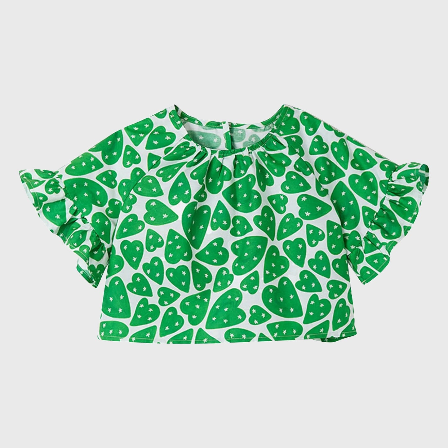 Blusa Corazon Verde