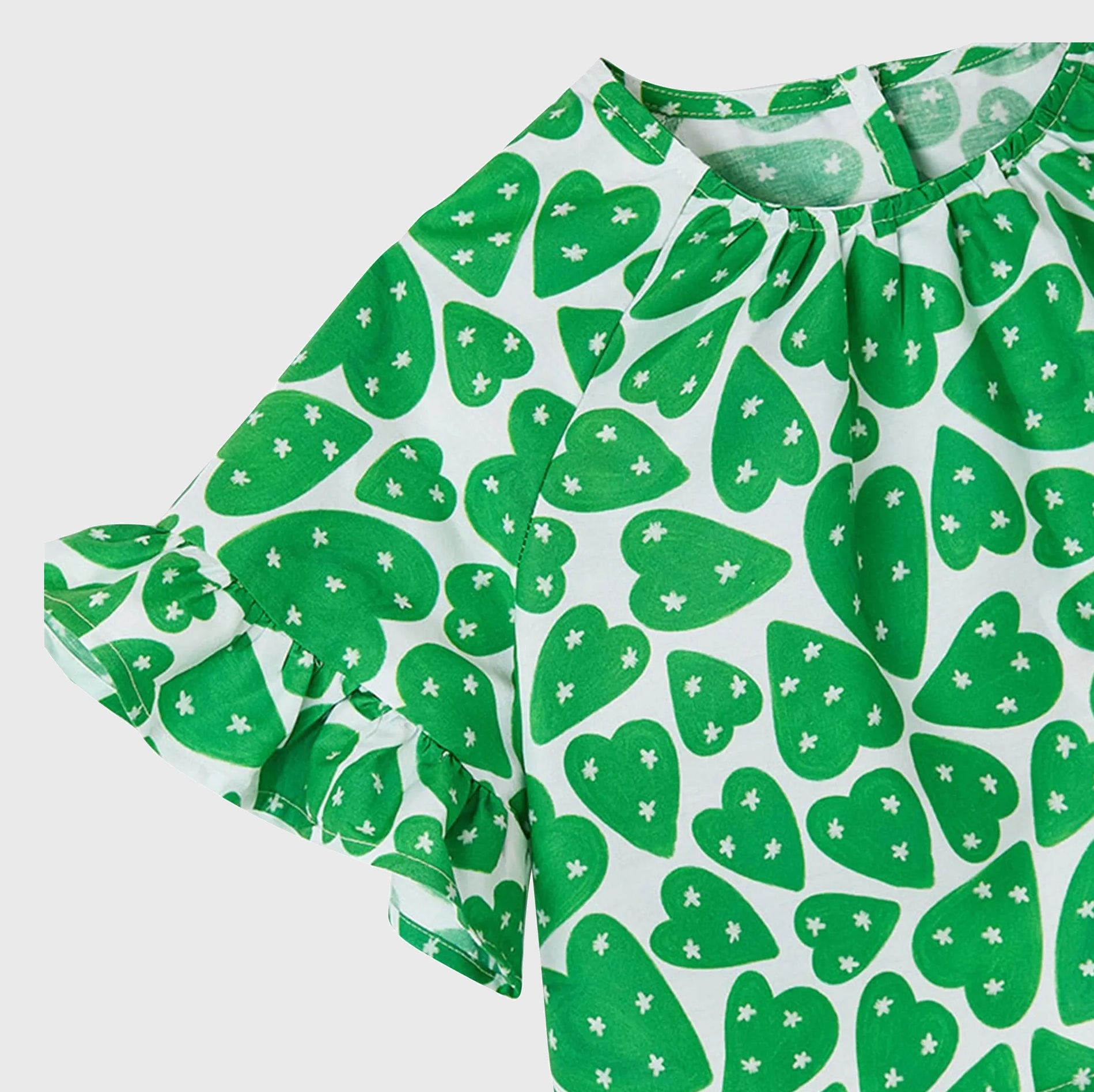 Blusa Corazon Verde