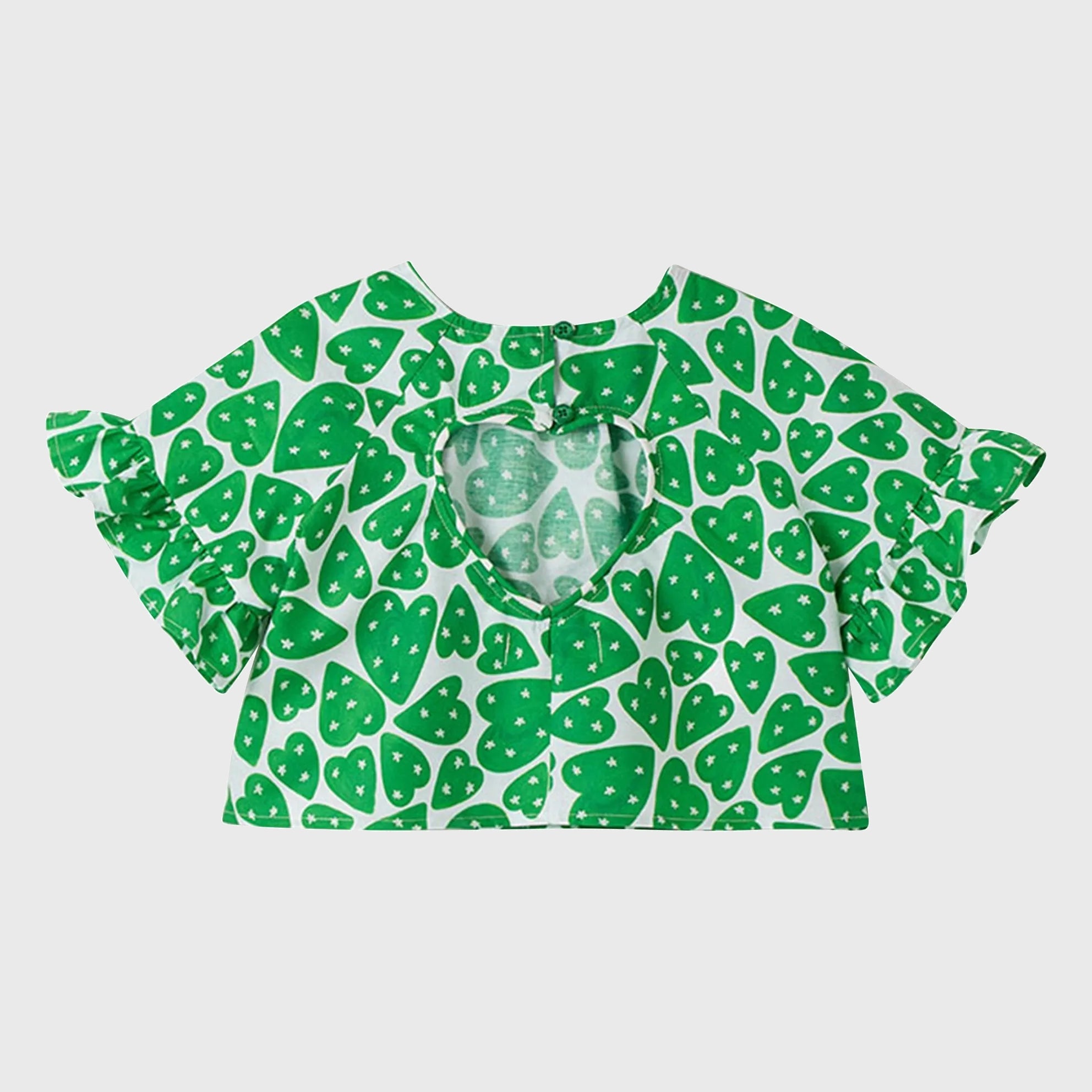 Blusa Corazon Verde