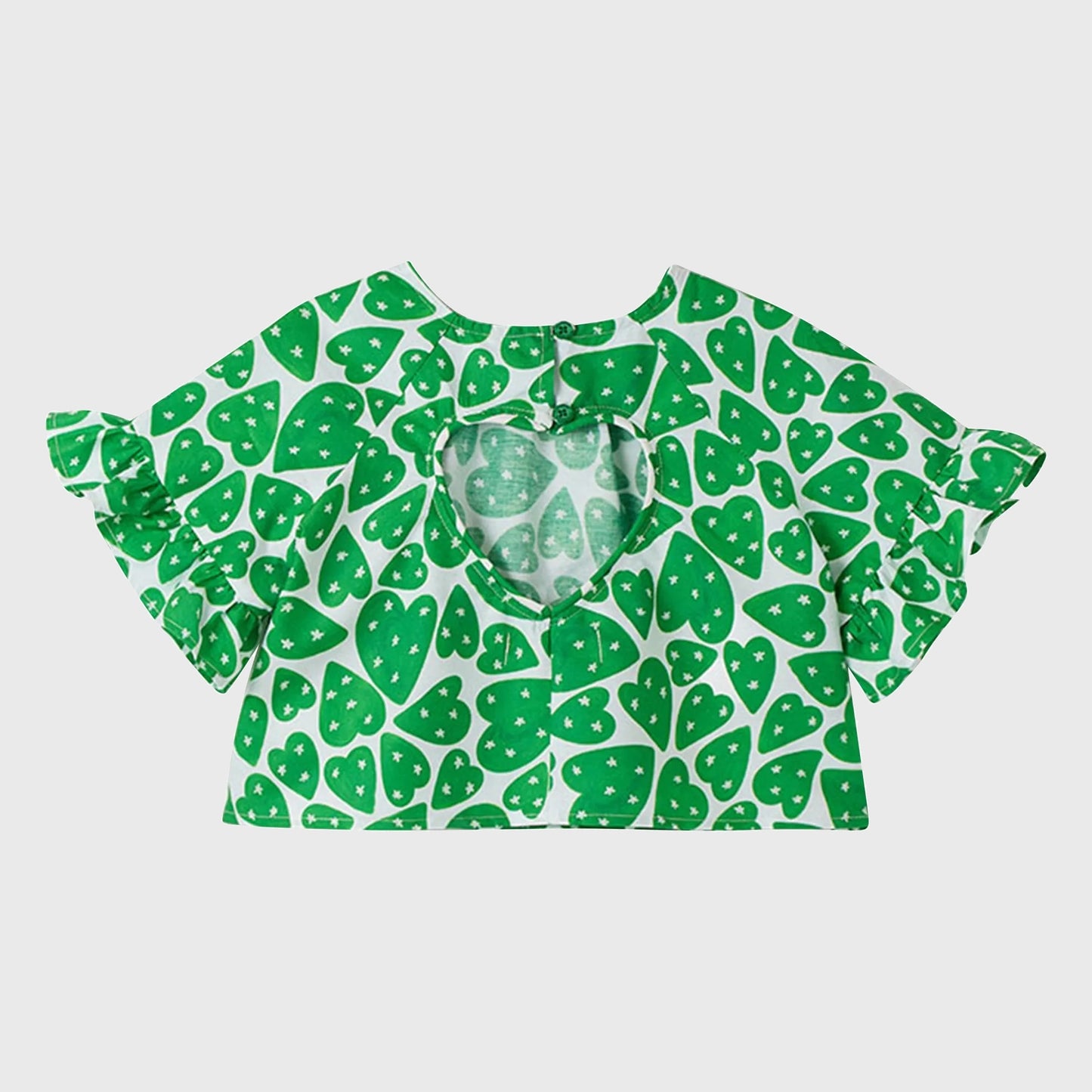 Blusa Corazon Verde