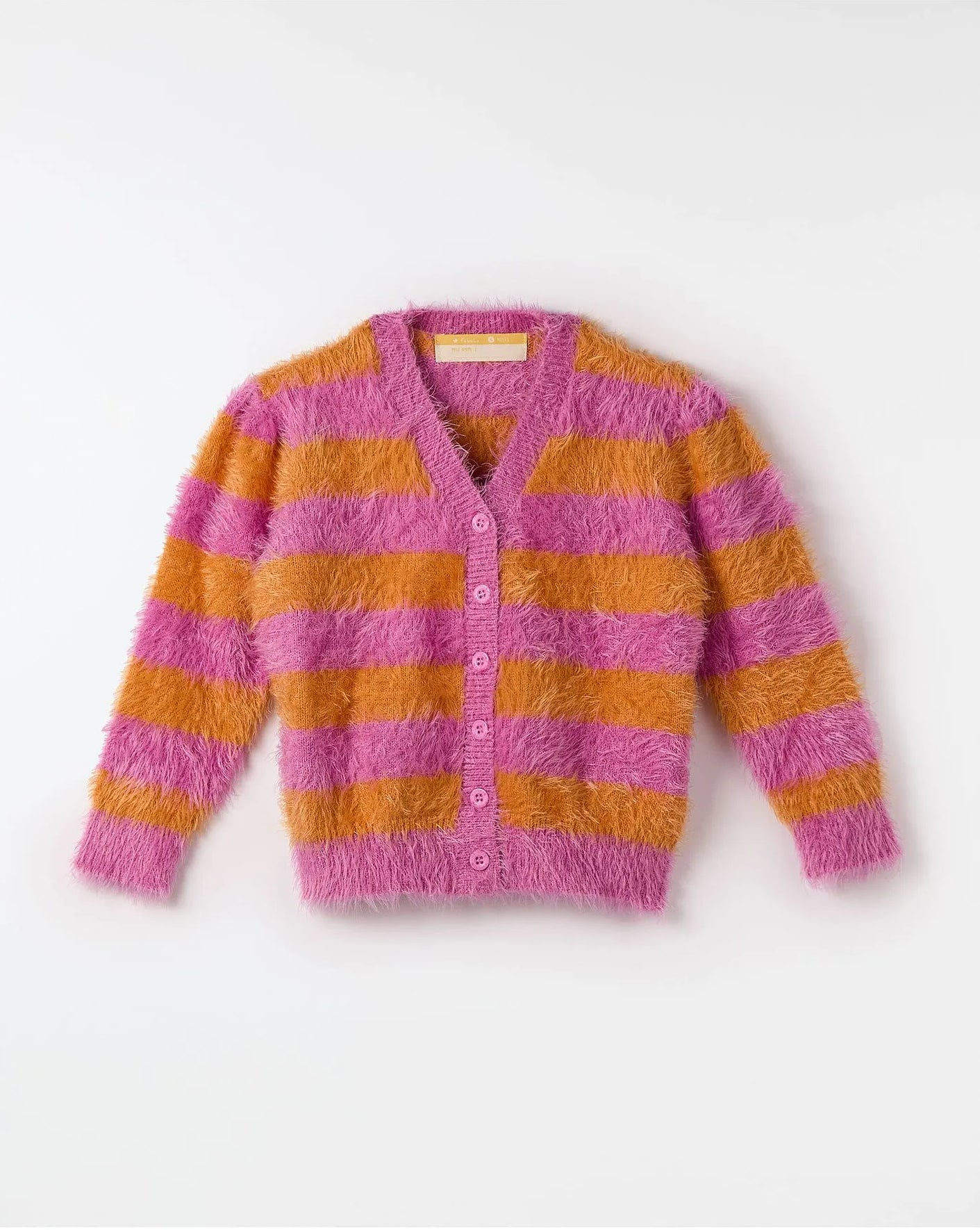 Cardigan Tricot Pelinho Listrado