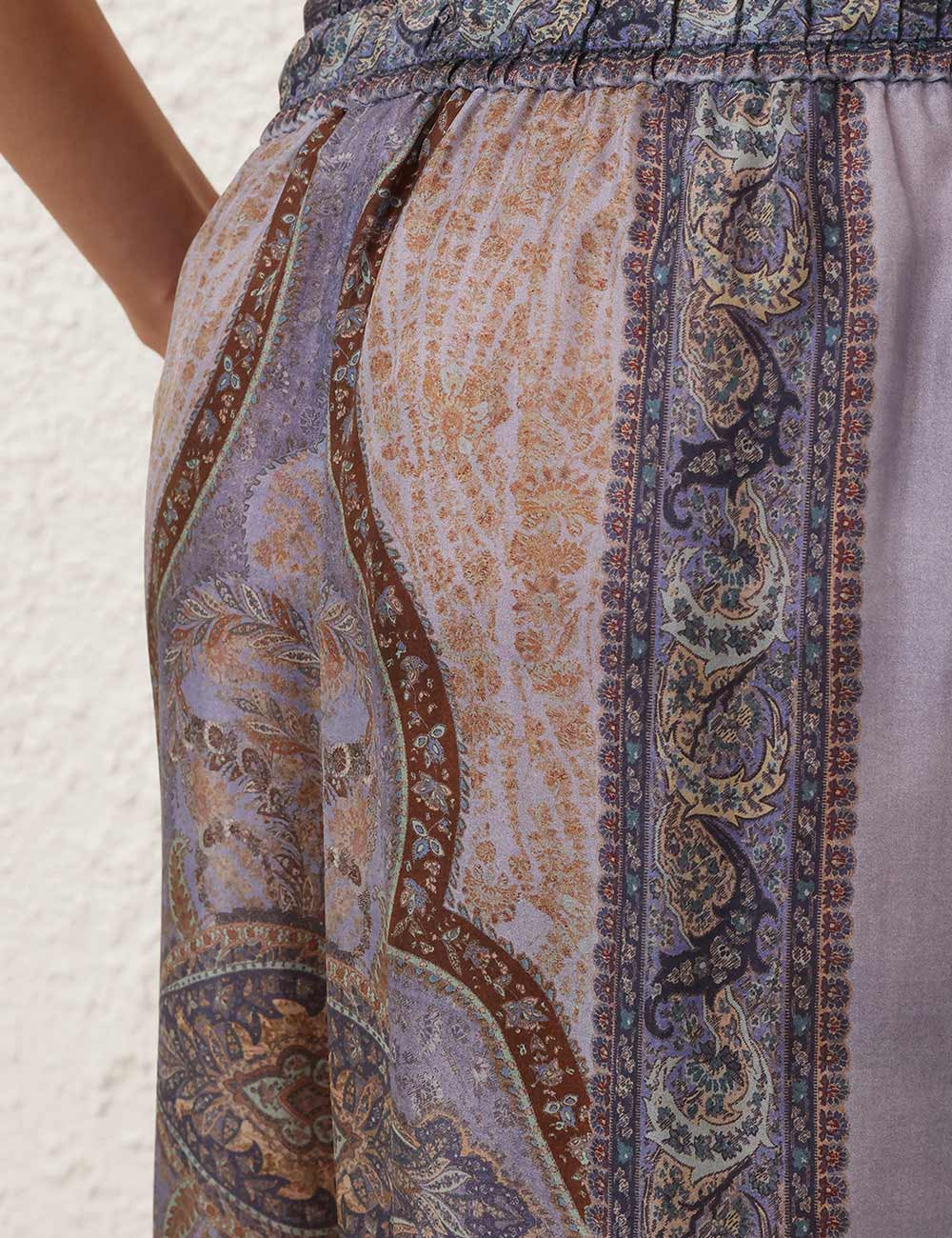 Pantalon Relaxed Wanderlust ZIMMERMANN PANTALONES Malva CO