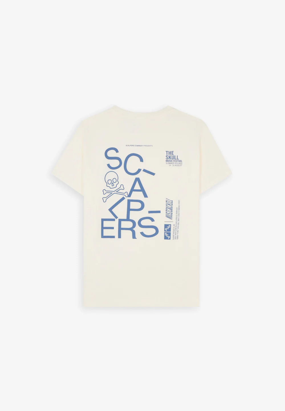T-Shirt Skull Sound Tee SCALPERS T-SHIRT Malva CO