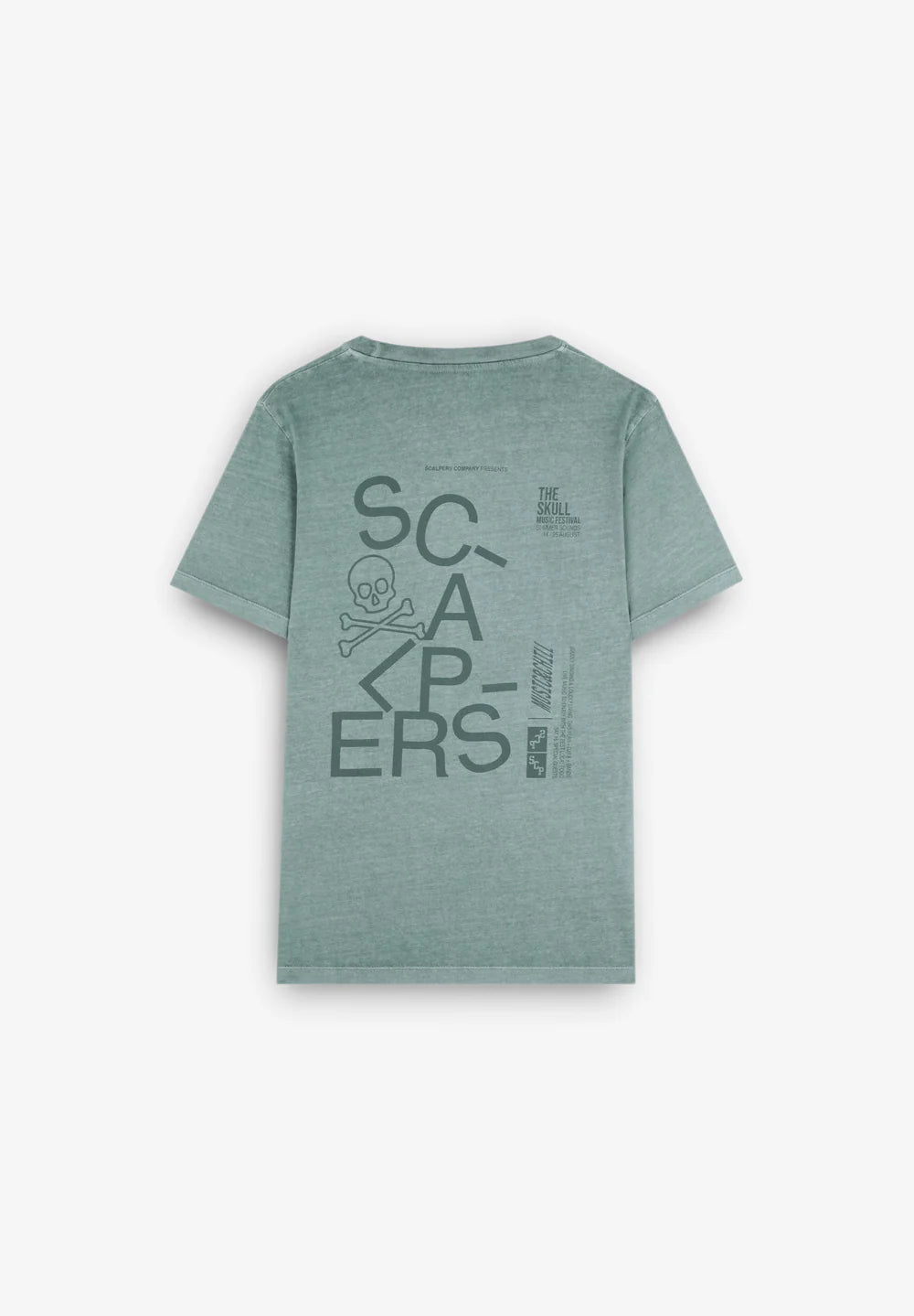T-Shirt Skull Sound Tee SCALPERS T-SHIRT Malva CO