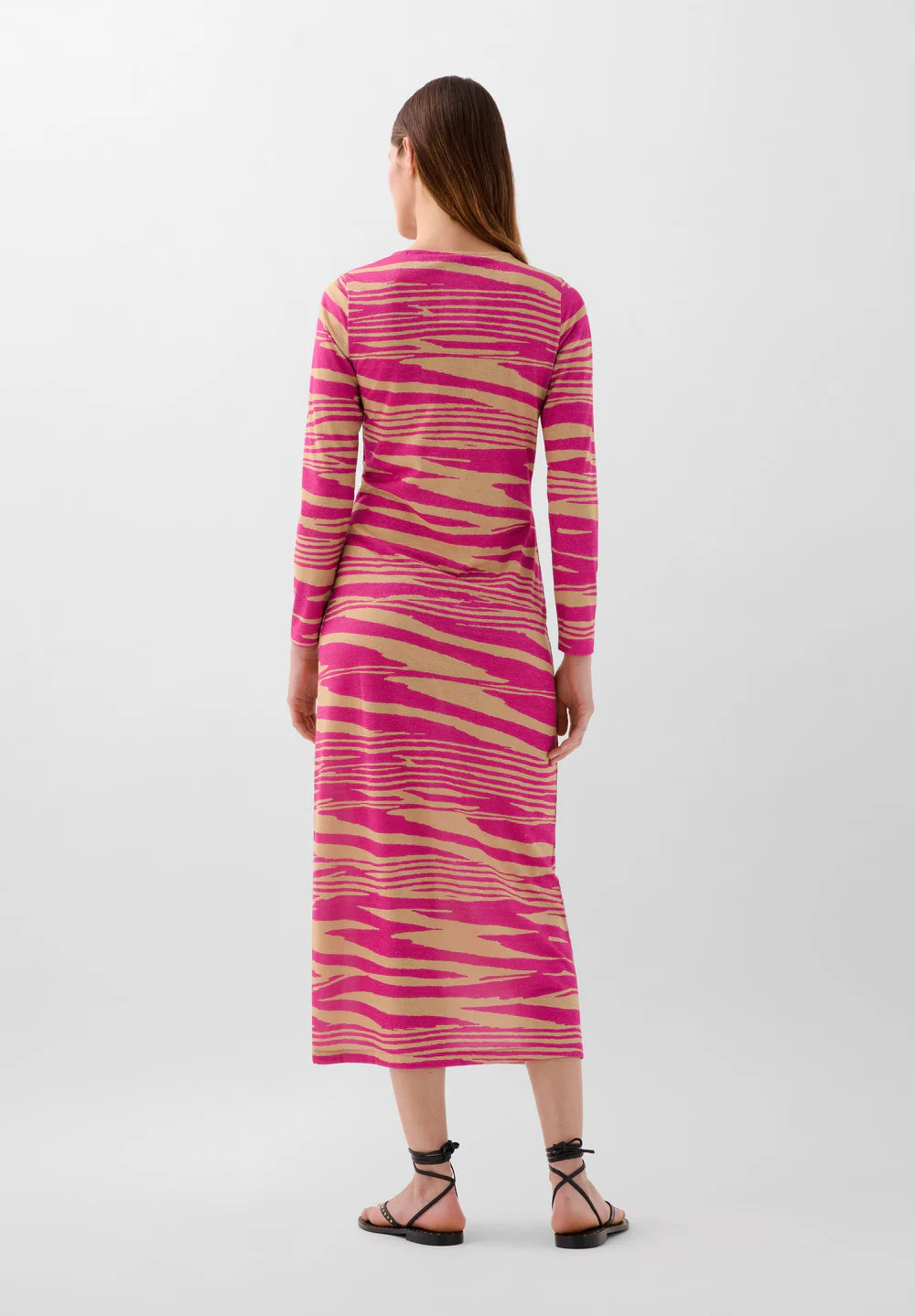 Vestido Zebra Lurex