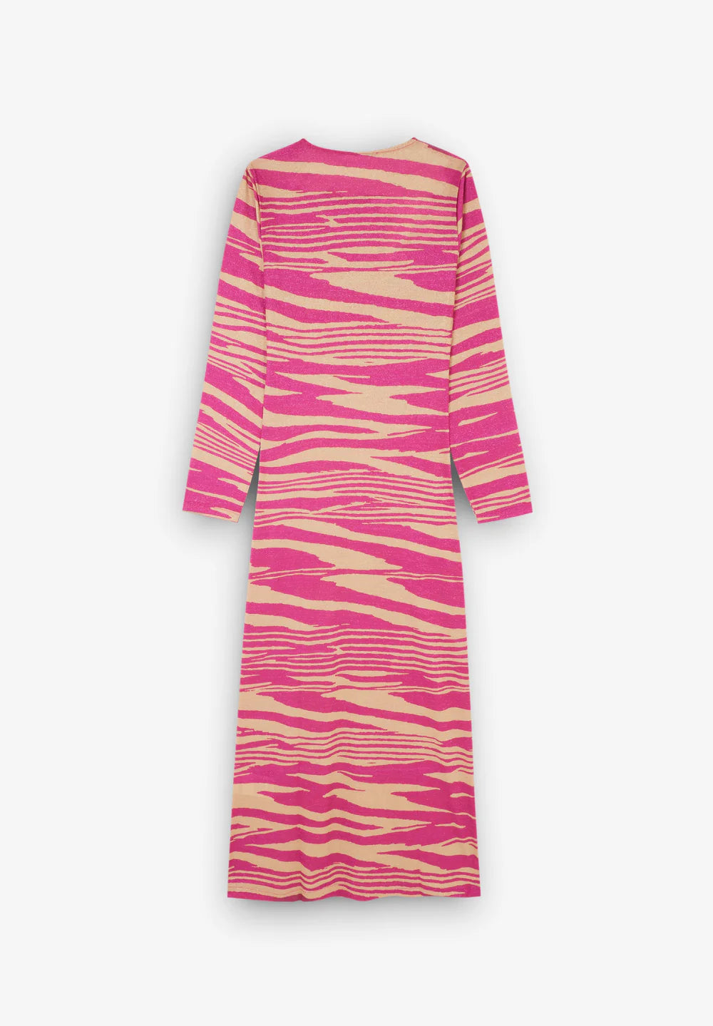 Vestido Zebra Lurex