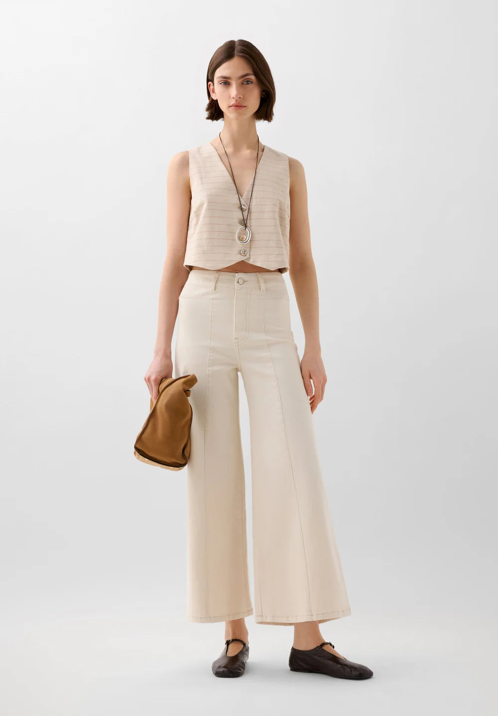 Pantalon Scculotte Side Denim