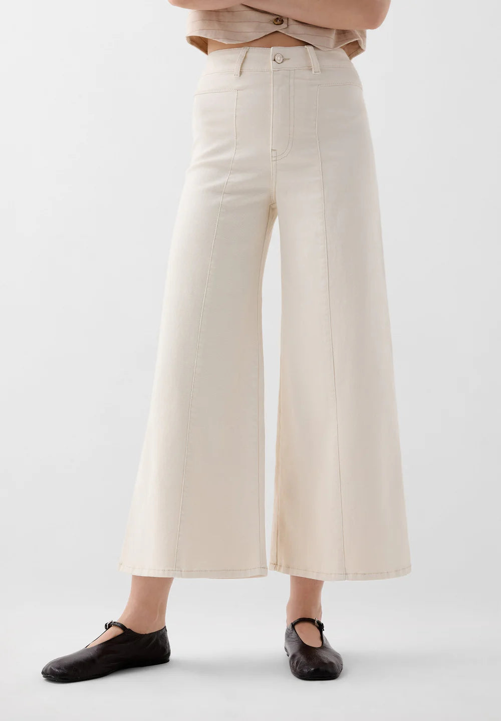 Pantalon Scculotte Side Denim