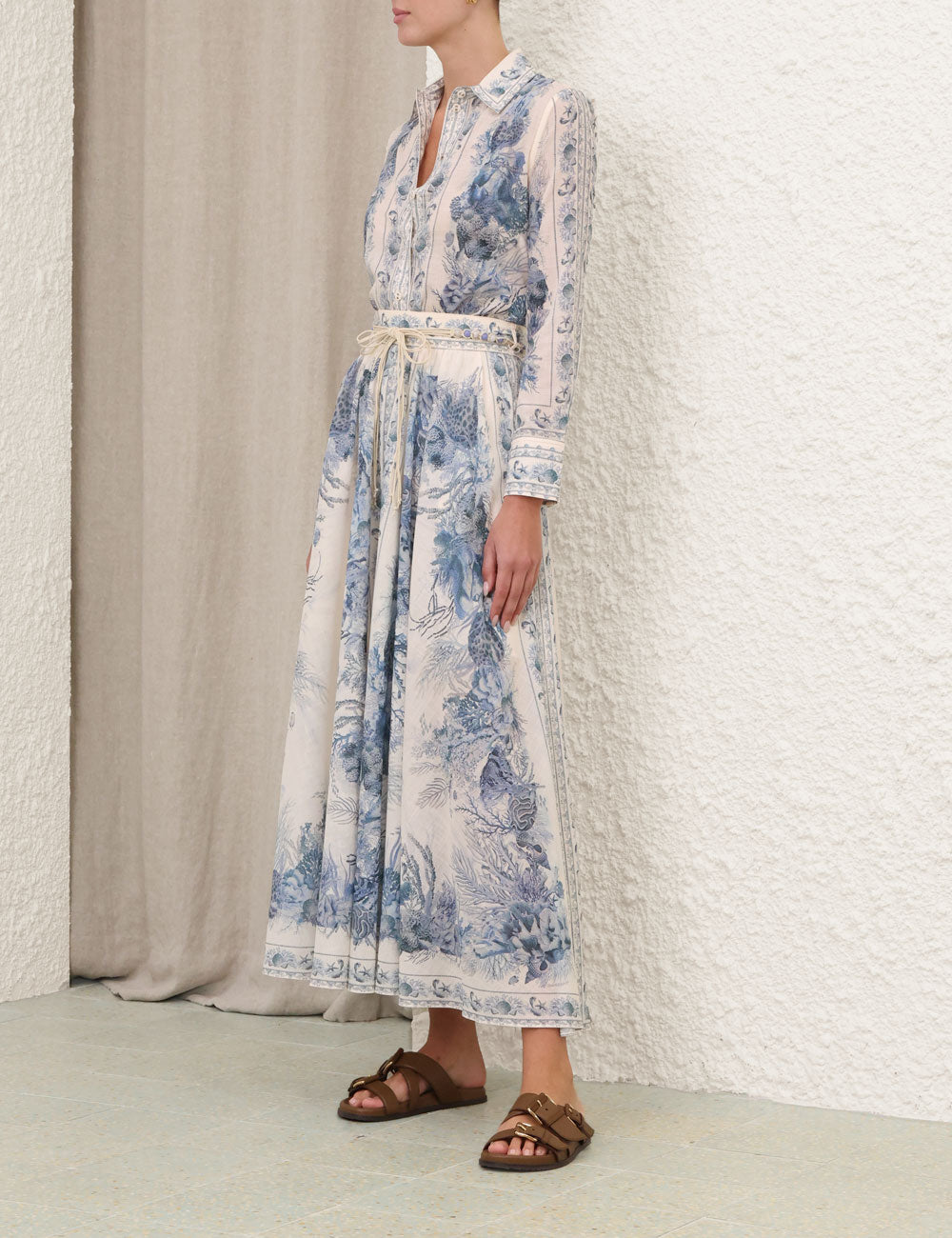 Maxi Falda Wanderlust A-Line