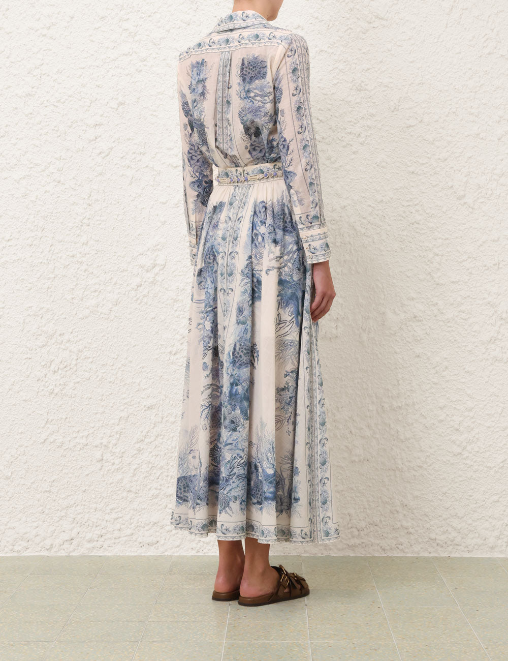 Maxi Falda Wanderlust A-Line