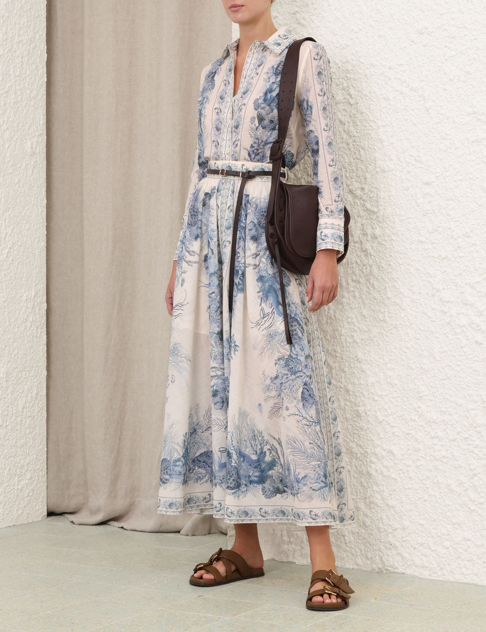 Maxi Falda Wanderlust A-Line ZIMMERMANN MAXI VESTIDOS Malva CO