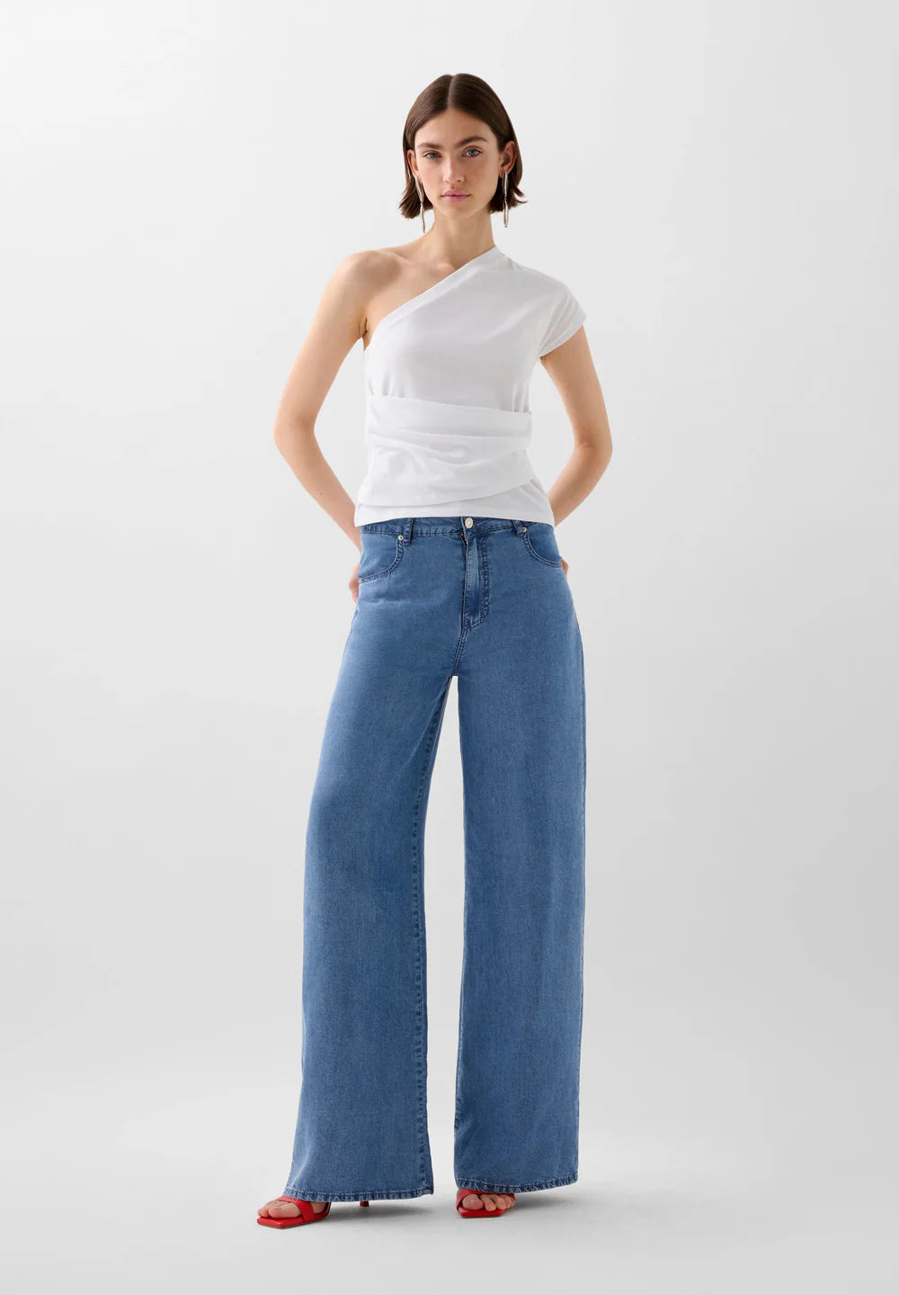 Blusa Asy Drapped Tee
