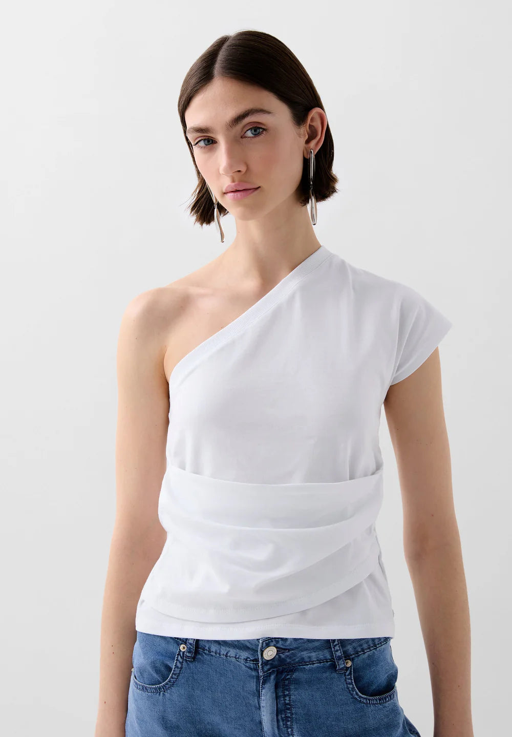 Blusa Asy Drapped Tee