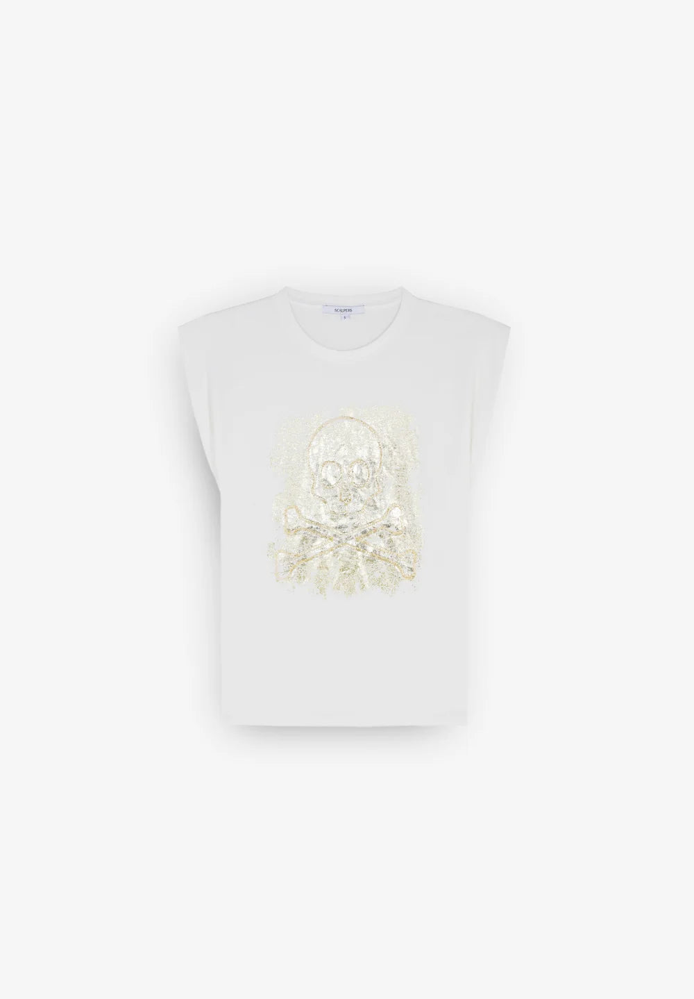 T-Shirt Scfoil Emb Skull Tee