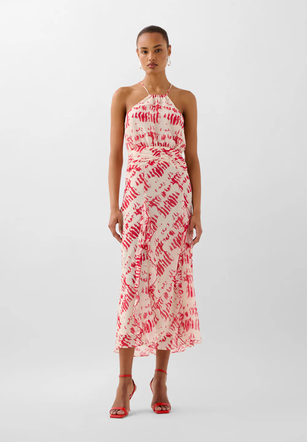 Vestido Ruffle Sleeve