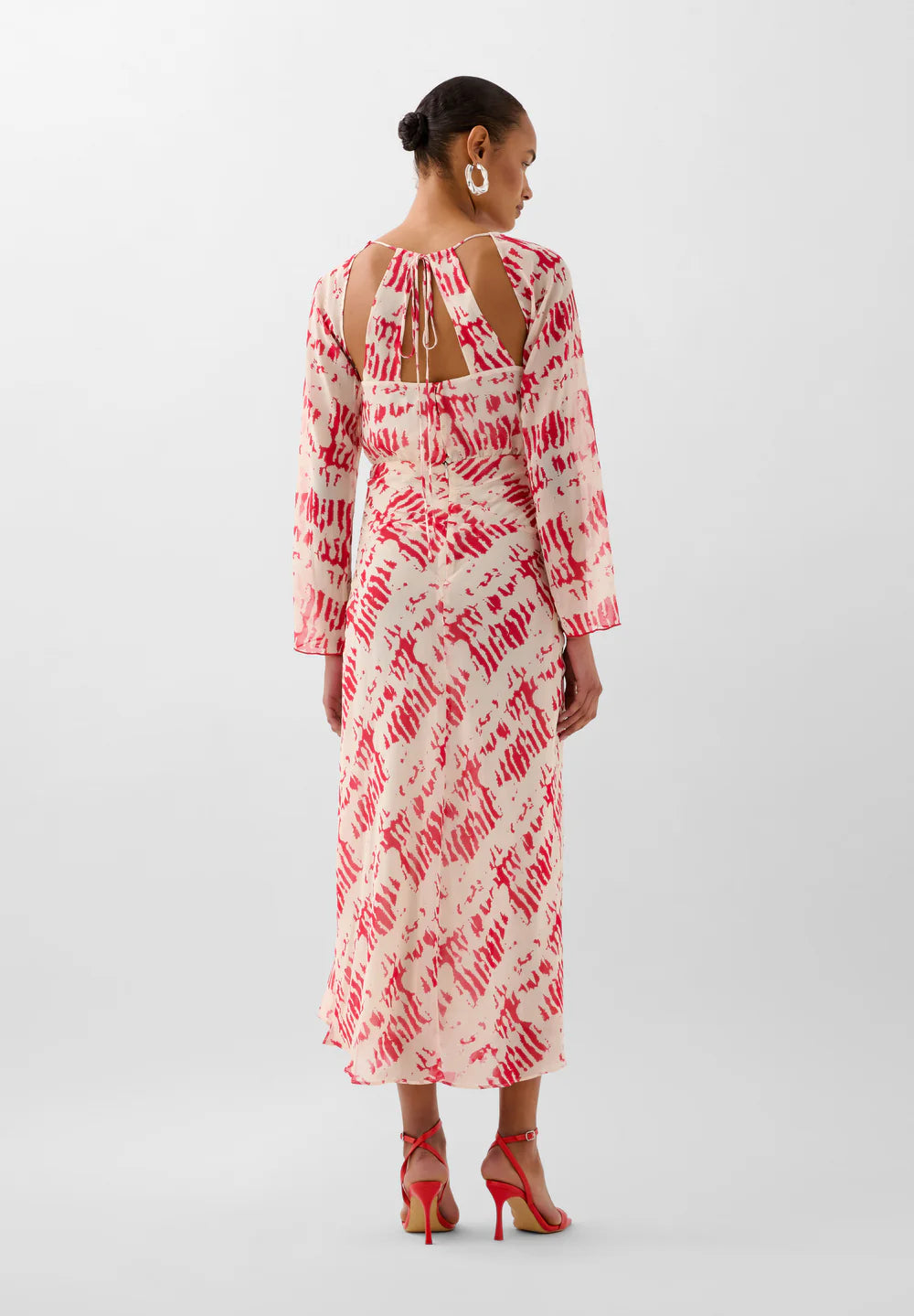 Vestido Ruffle Sleeve