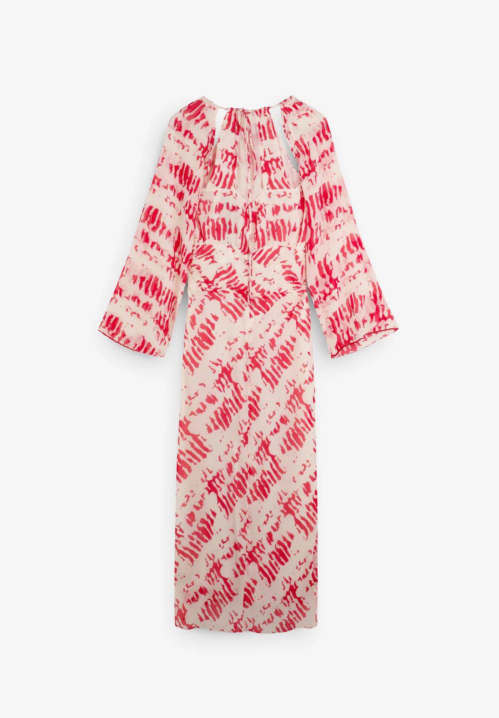 Vestido Ruffle Sleeve SCALPERS MIDI VESTIDOS Malva CO