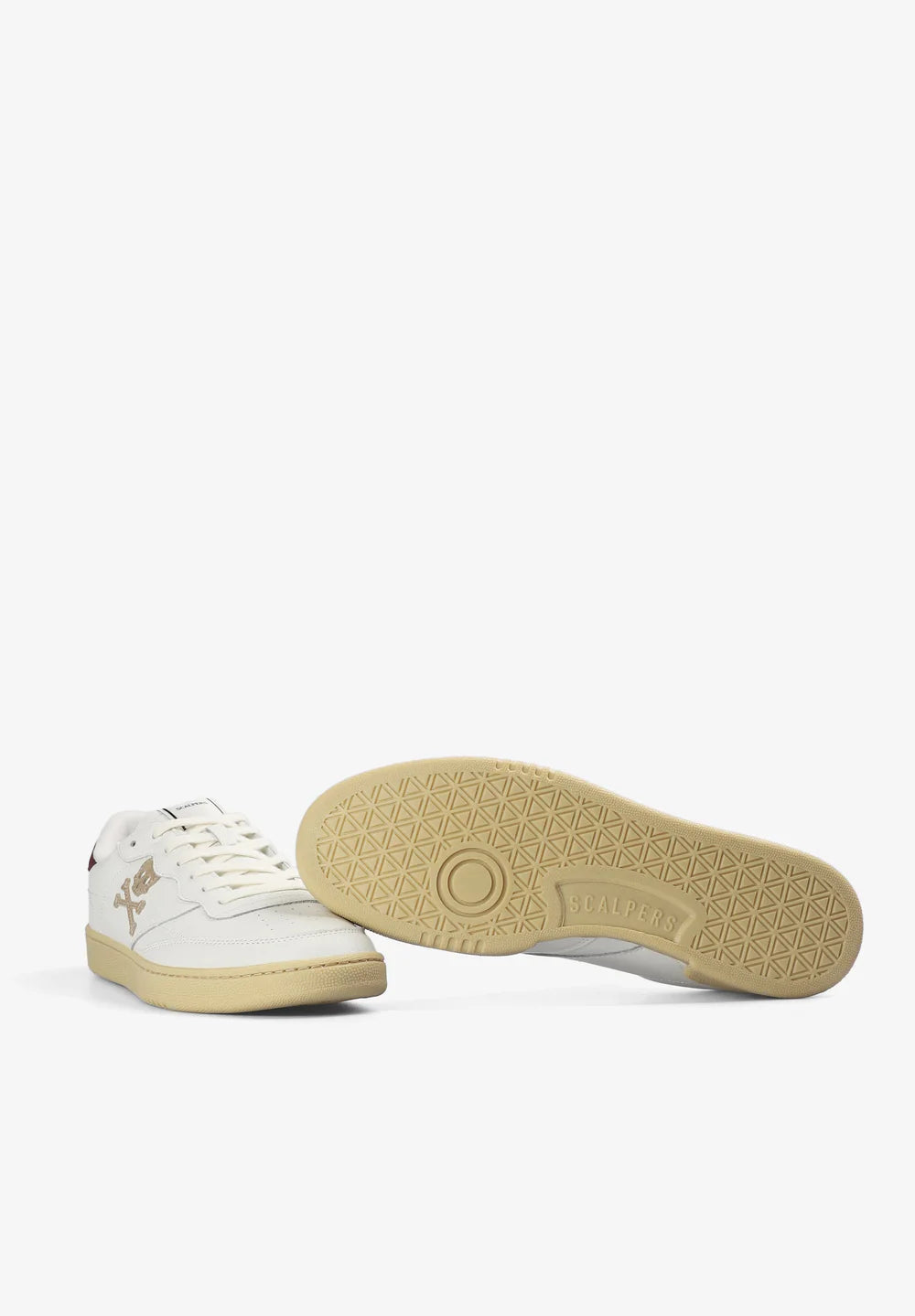 Tenis Scalpers Calavera Piel Hombre