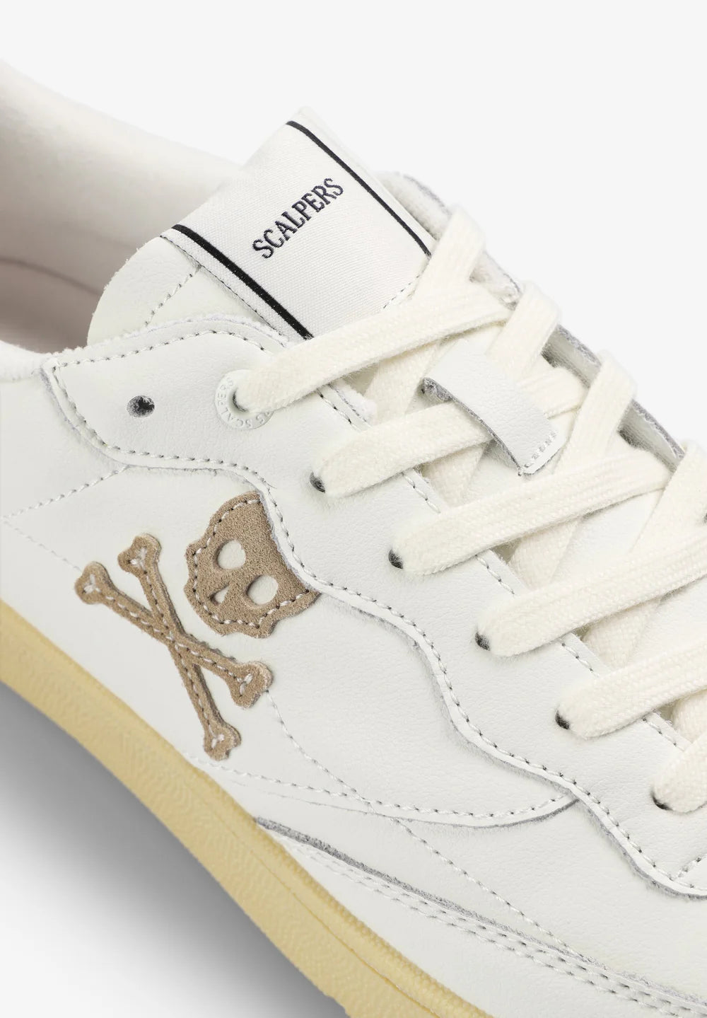 Tenis Scalpers Calavera Piel Hombre