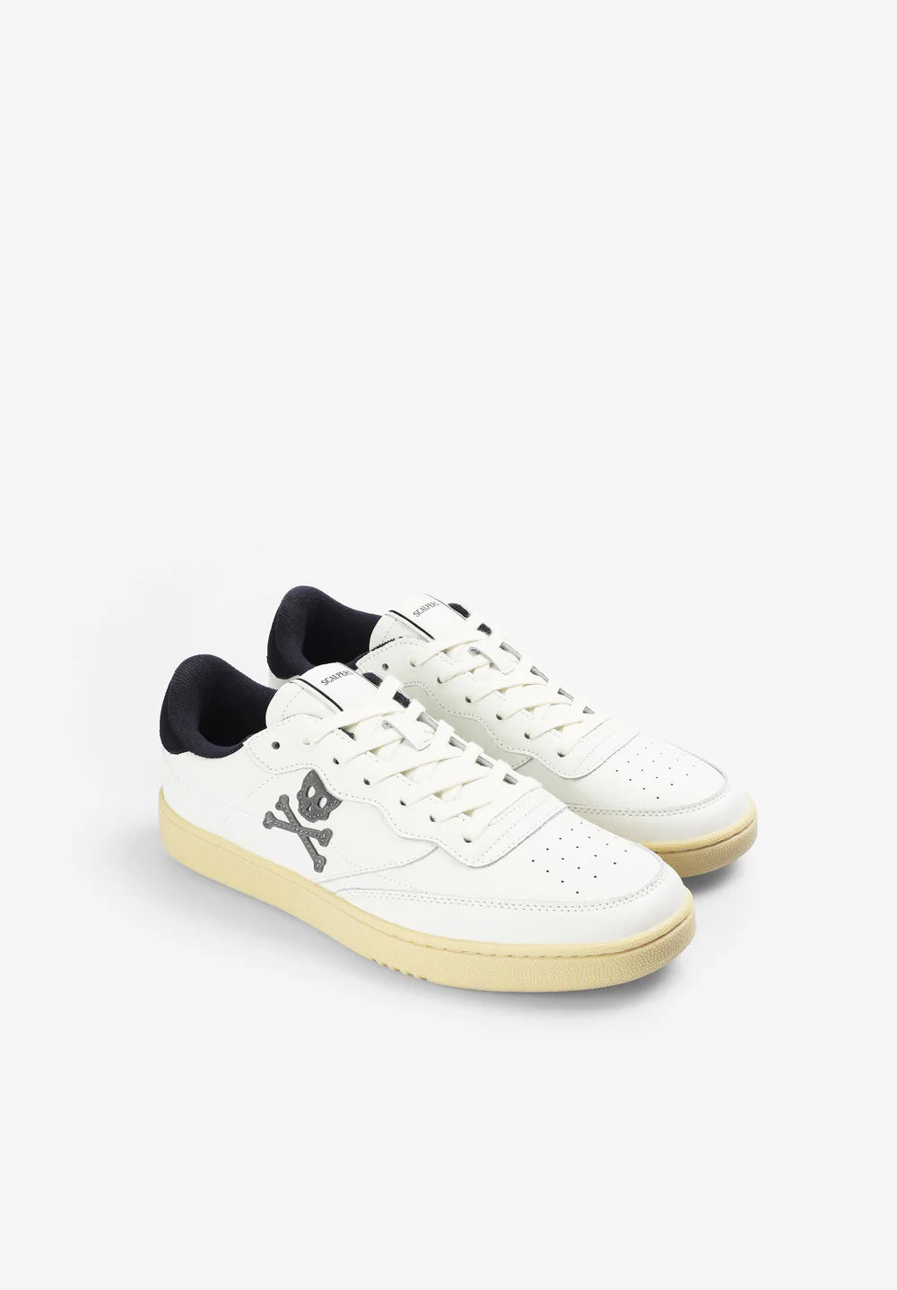 Tenis Scalpers Calavera Piel Hombre