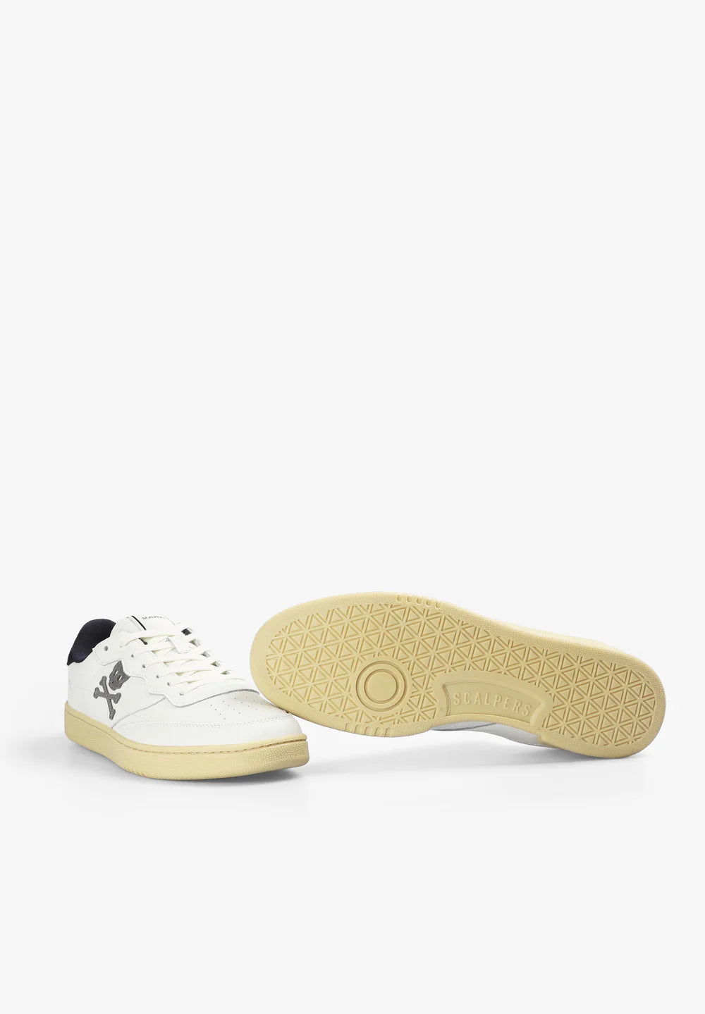Tenis Scalpers Calavera Piel Hombre