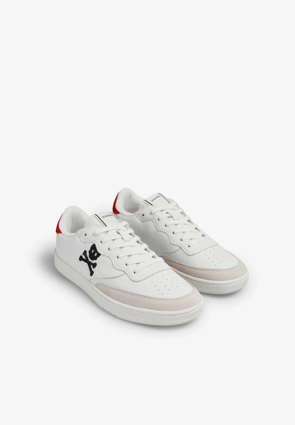 Tenis Scalpers Calavera Piel Hombre