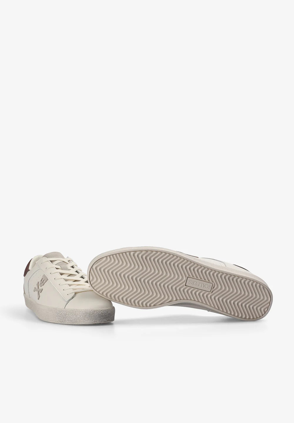 Tenis Scalpers Calavera Piel Hombre
