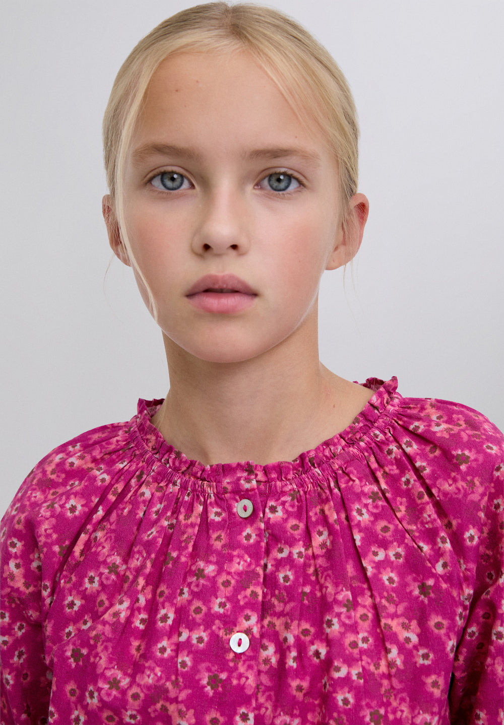 Blusa Sc Kids Estampada Flores