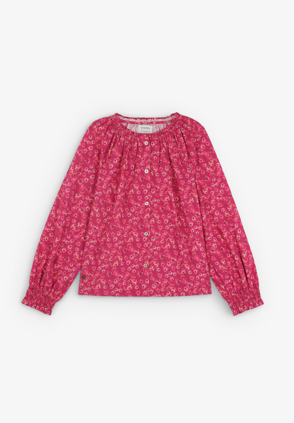 Blusa Sc Kids Estampada Flores