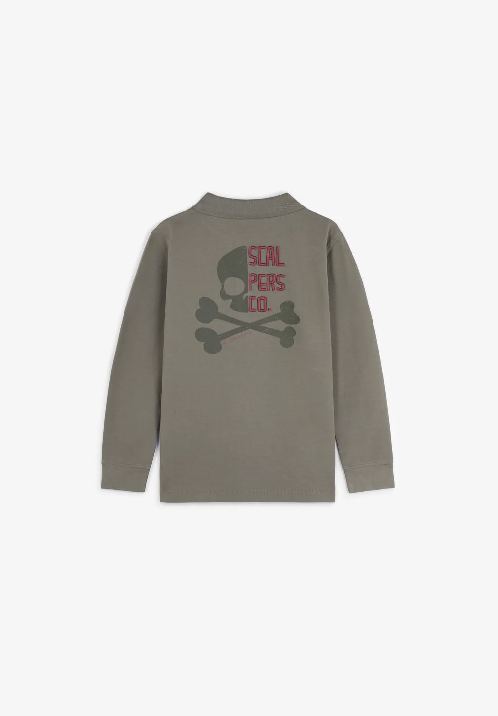 Polo Sc Kids Logo Bordado