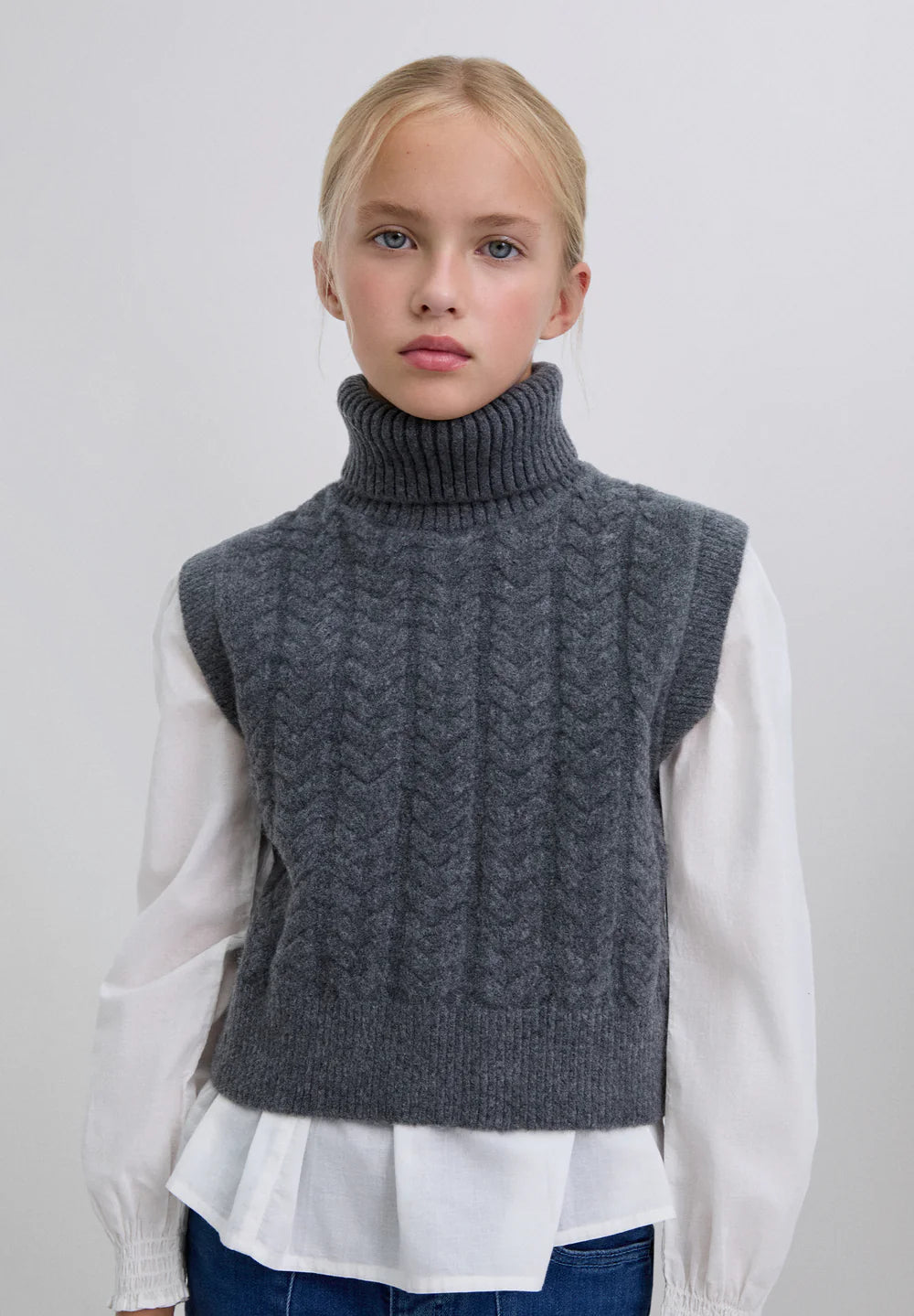 Chaleco Sc Kids Punto Cuello