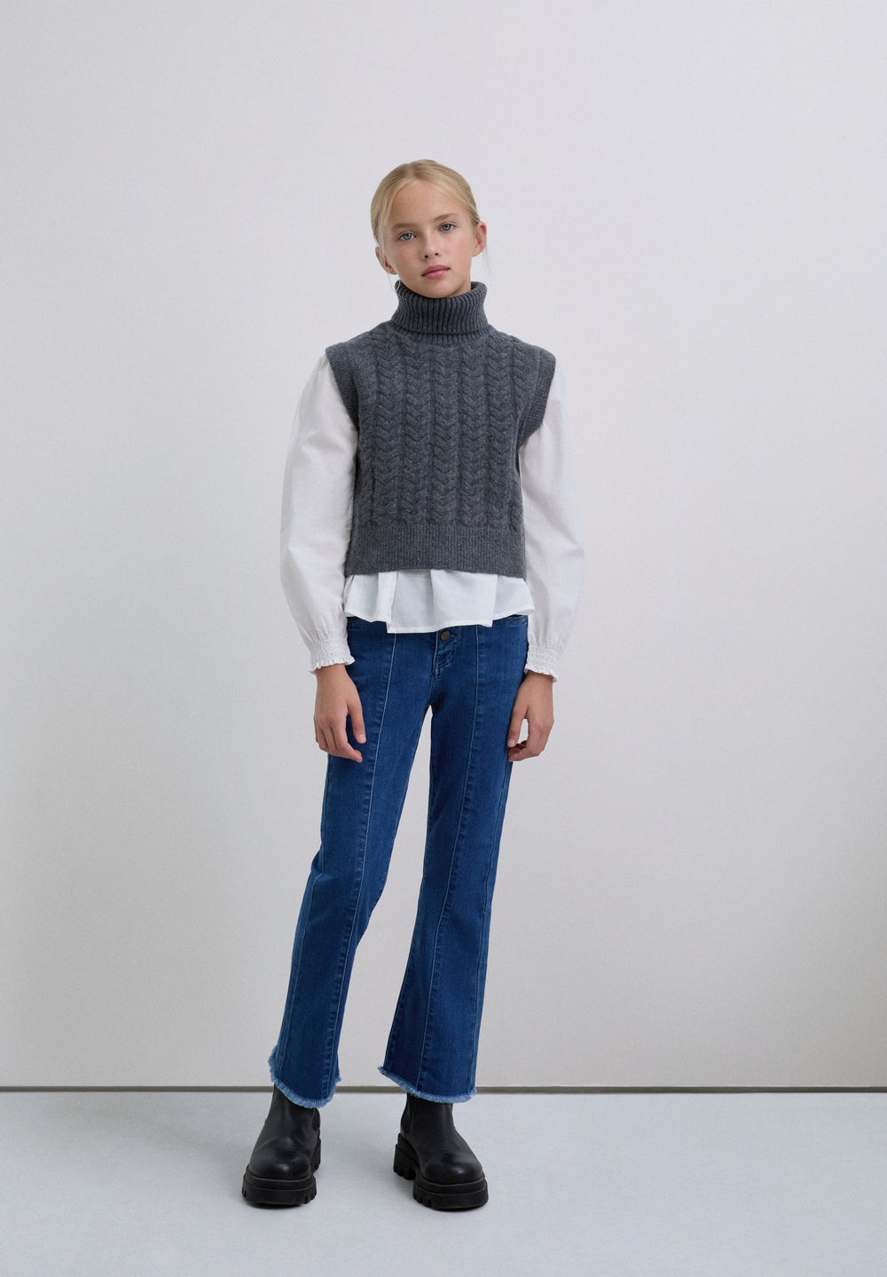 Chaleco Sc Kids Punto Cuello
