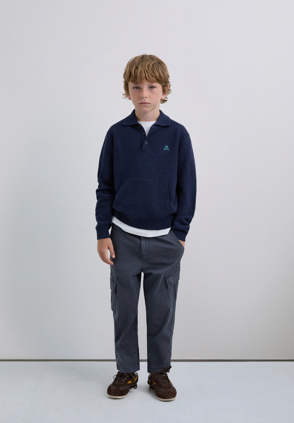 Jersey Sc Kids Tipo Polo Tricot