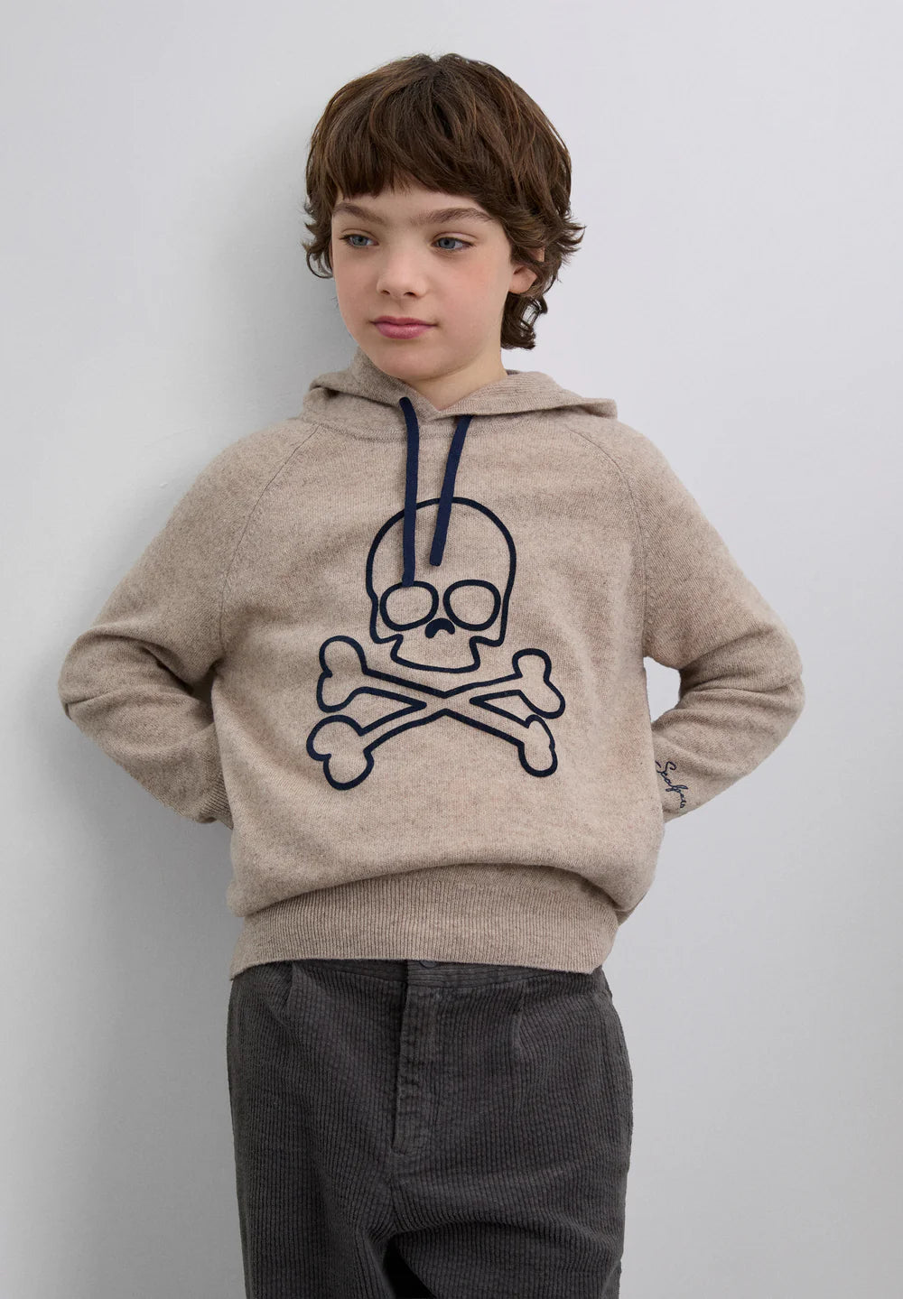 Hoodie Sc Kids Skull Tricot