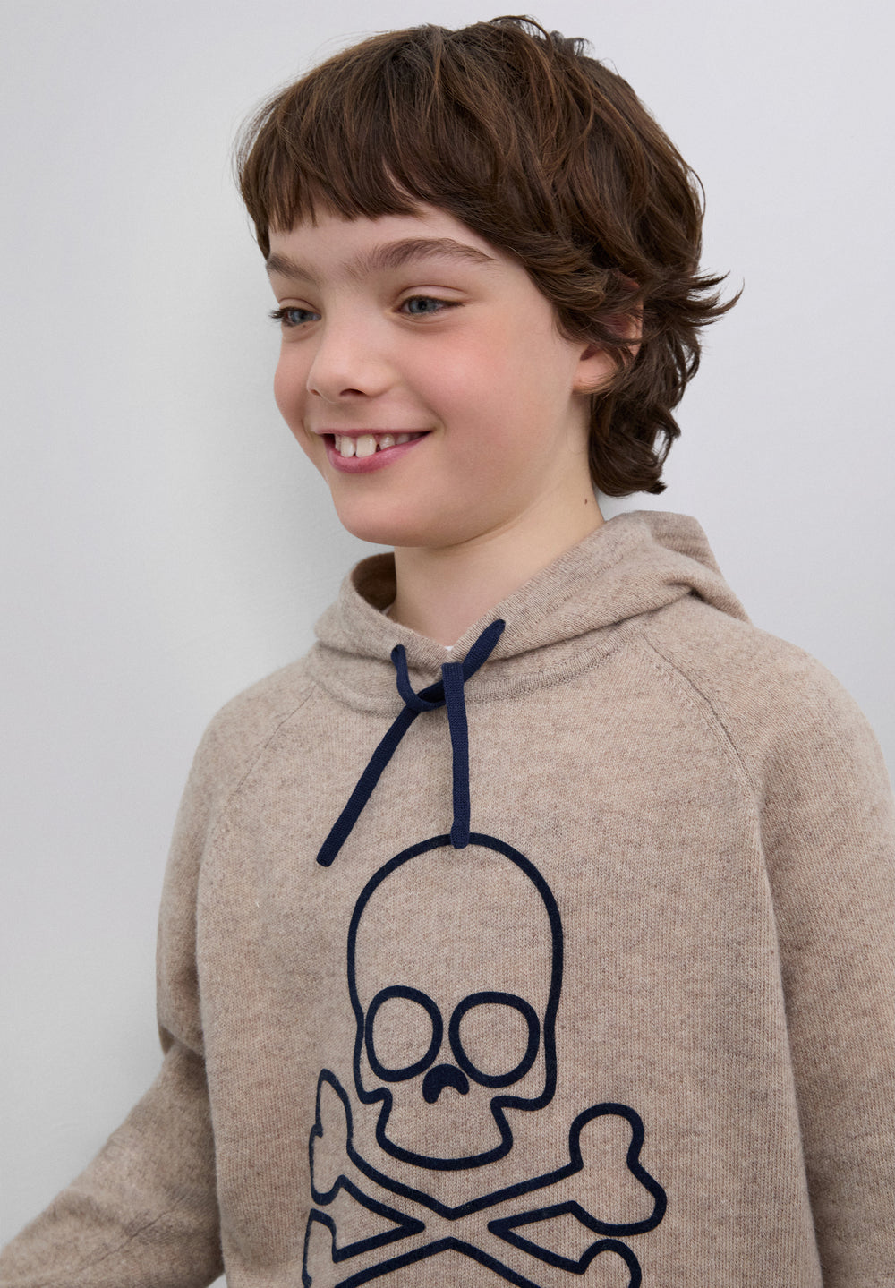 Hoodie Sc Kids Skull Tricot