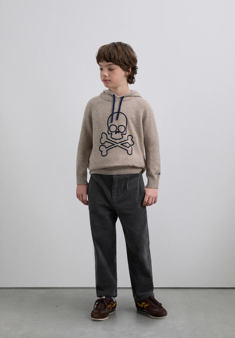 Hoodie Sc Kids Skull Tricot