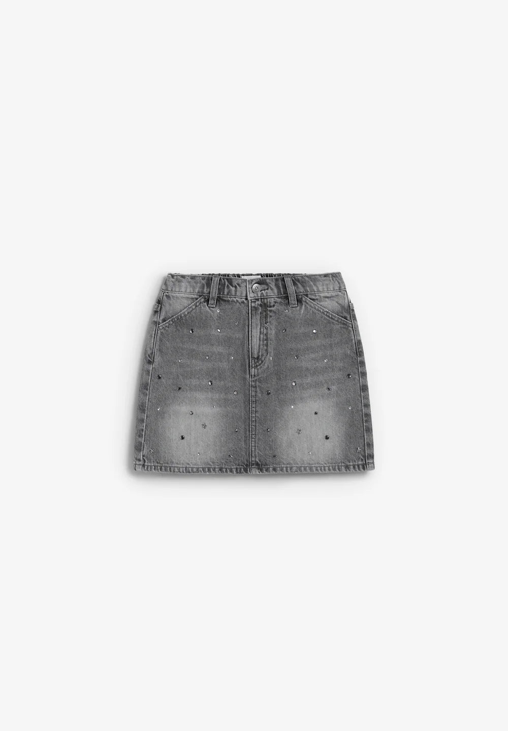 Mini Falda Sc Kids Studs Denim