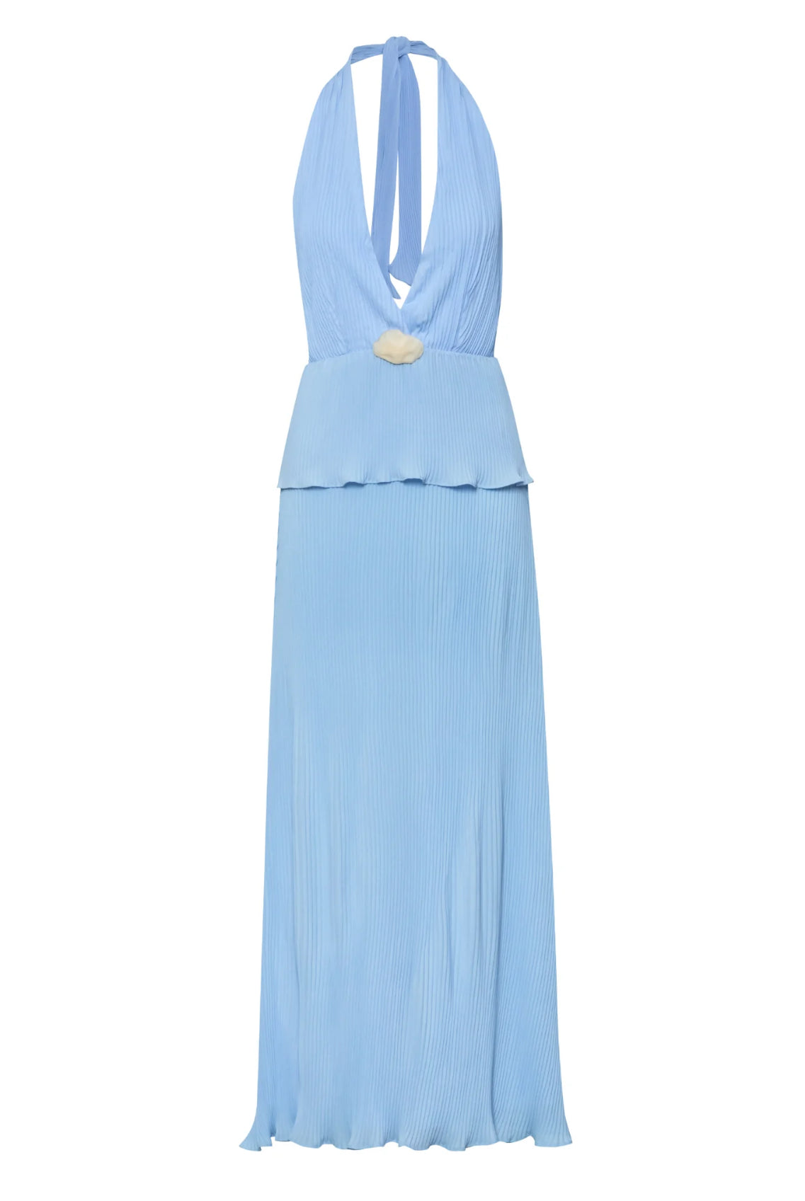 Maxi Vestido Merida Laguna Azul