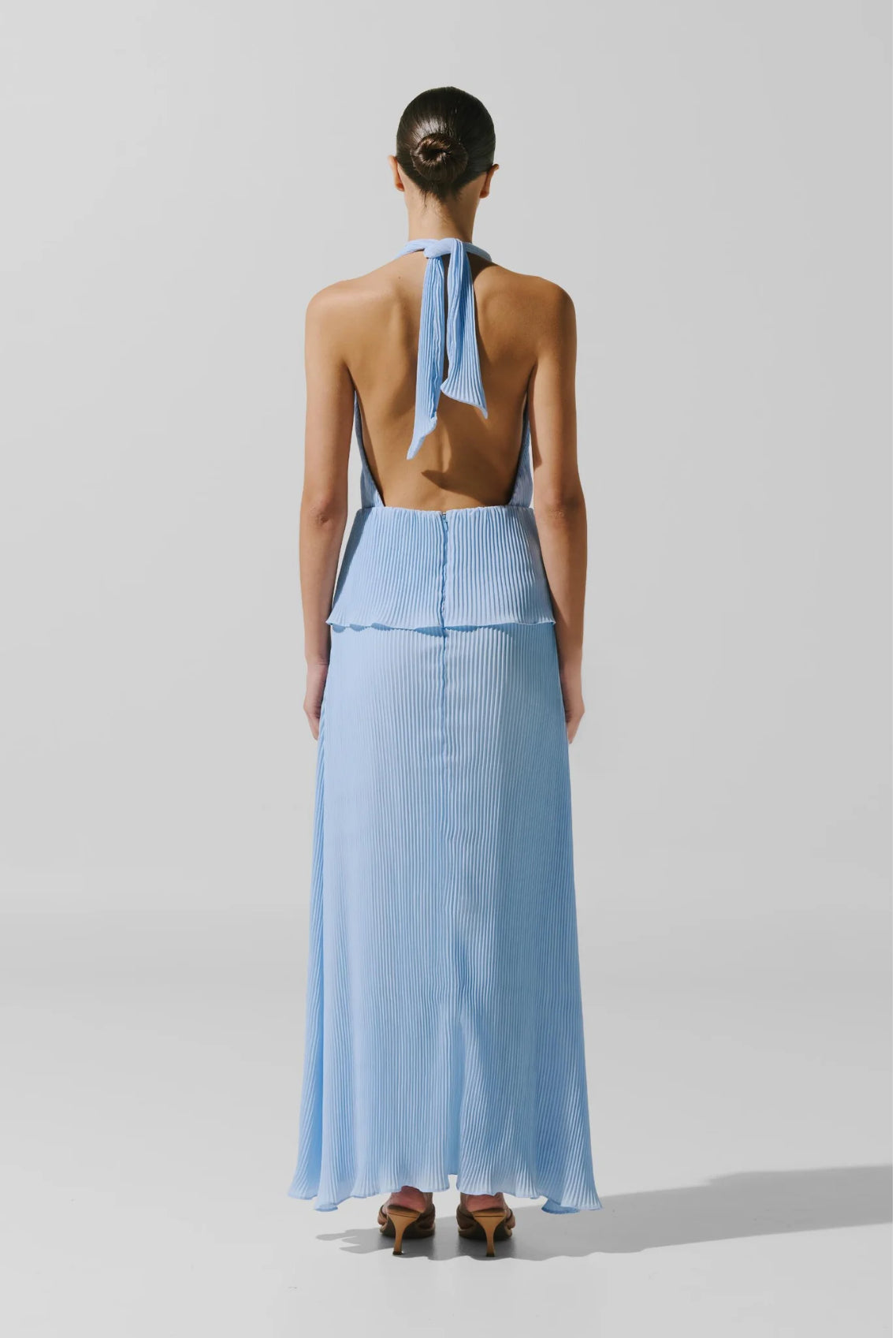 Maxi Vestido Merida Laguna Azul