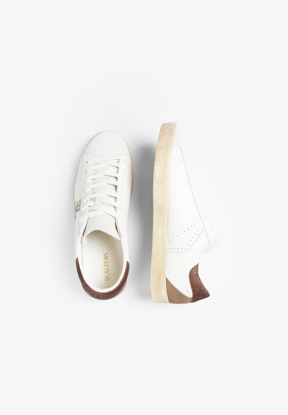 Tenis Scalpers Piel Calavera Mujer