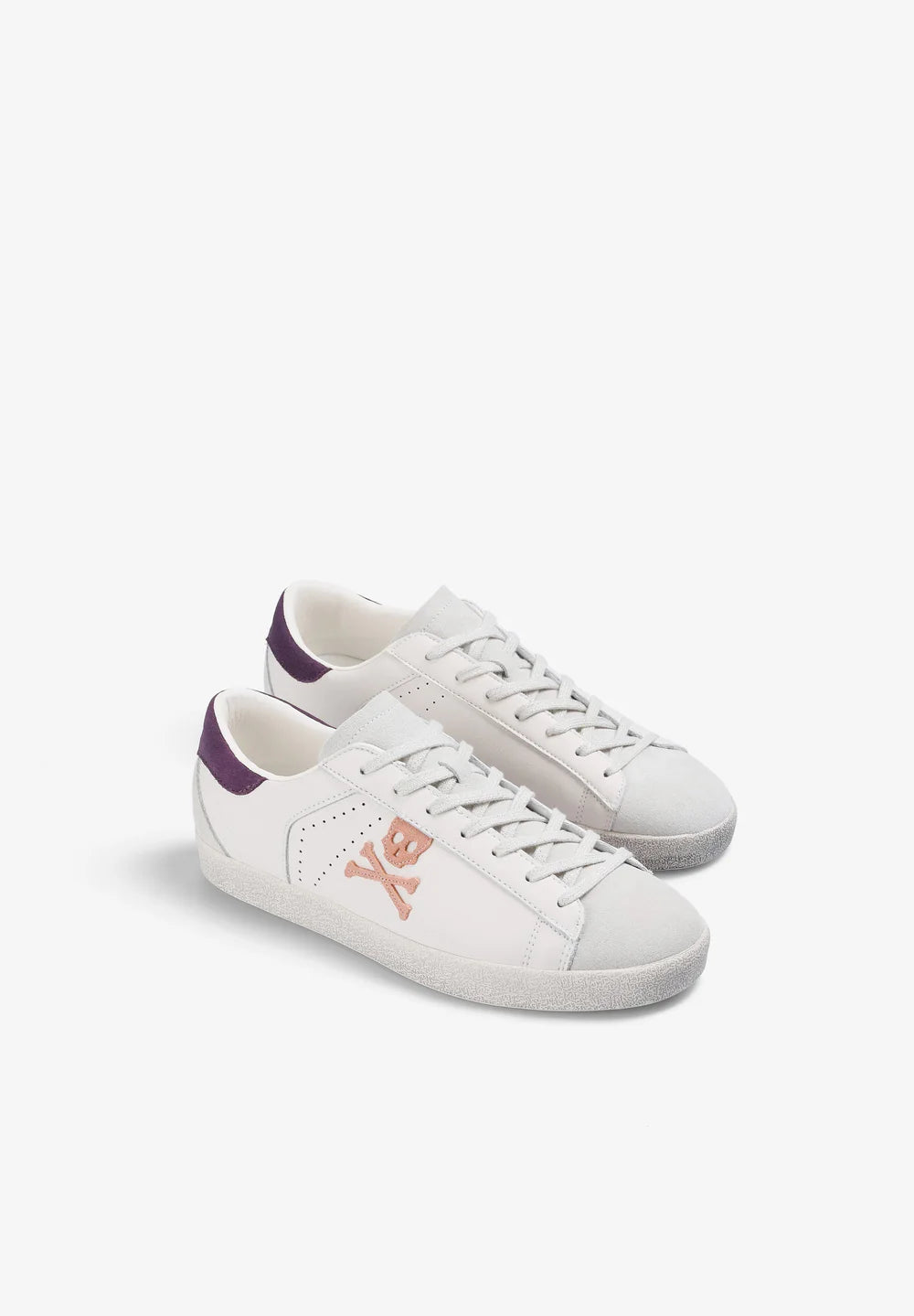 Tenis Scalpers Piel Calavera Mujer