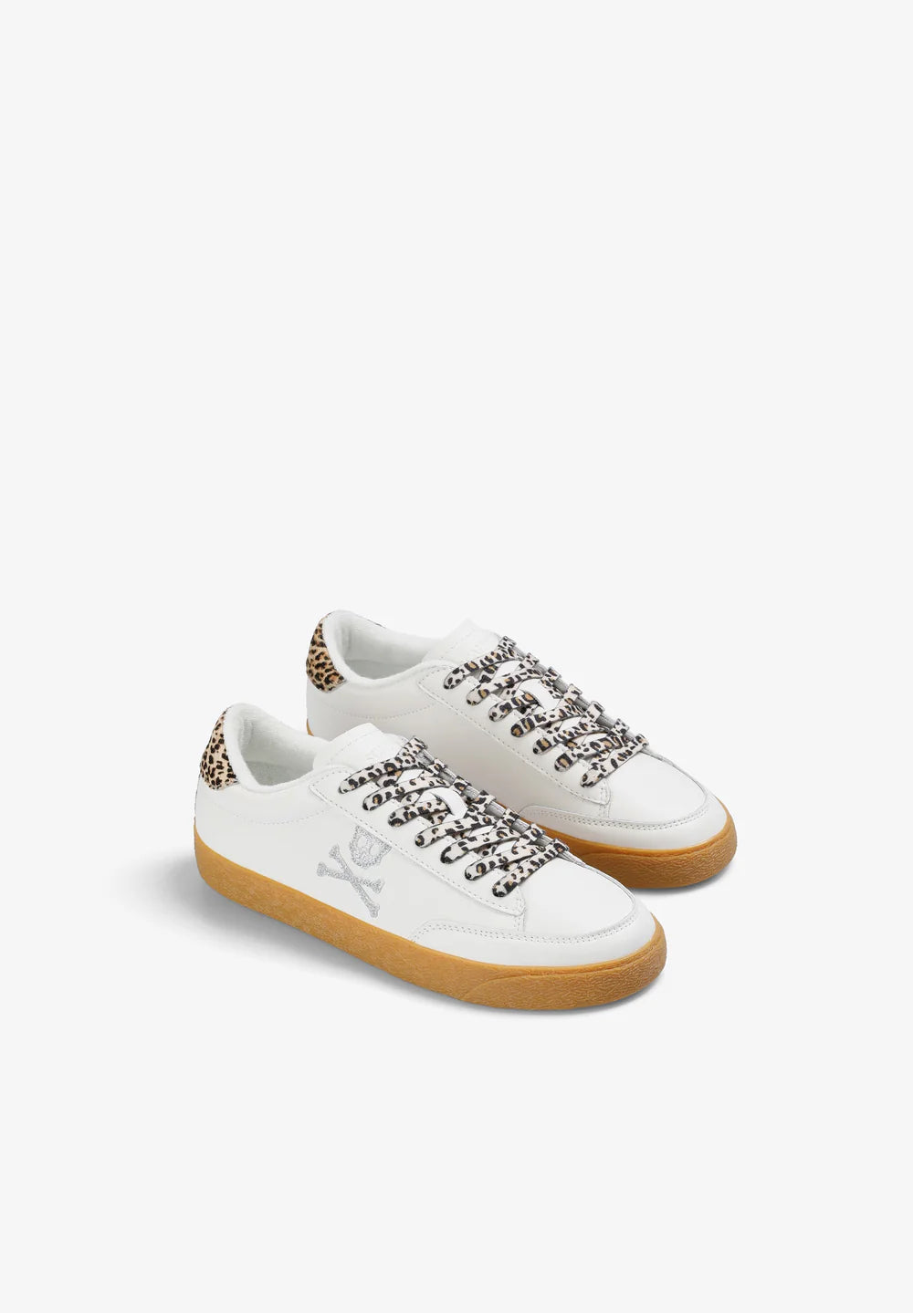 Tenis Scalpers Calavera Animal Print Mujer