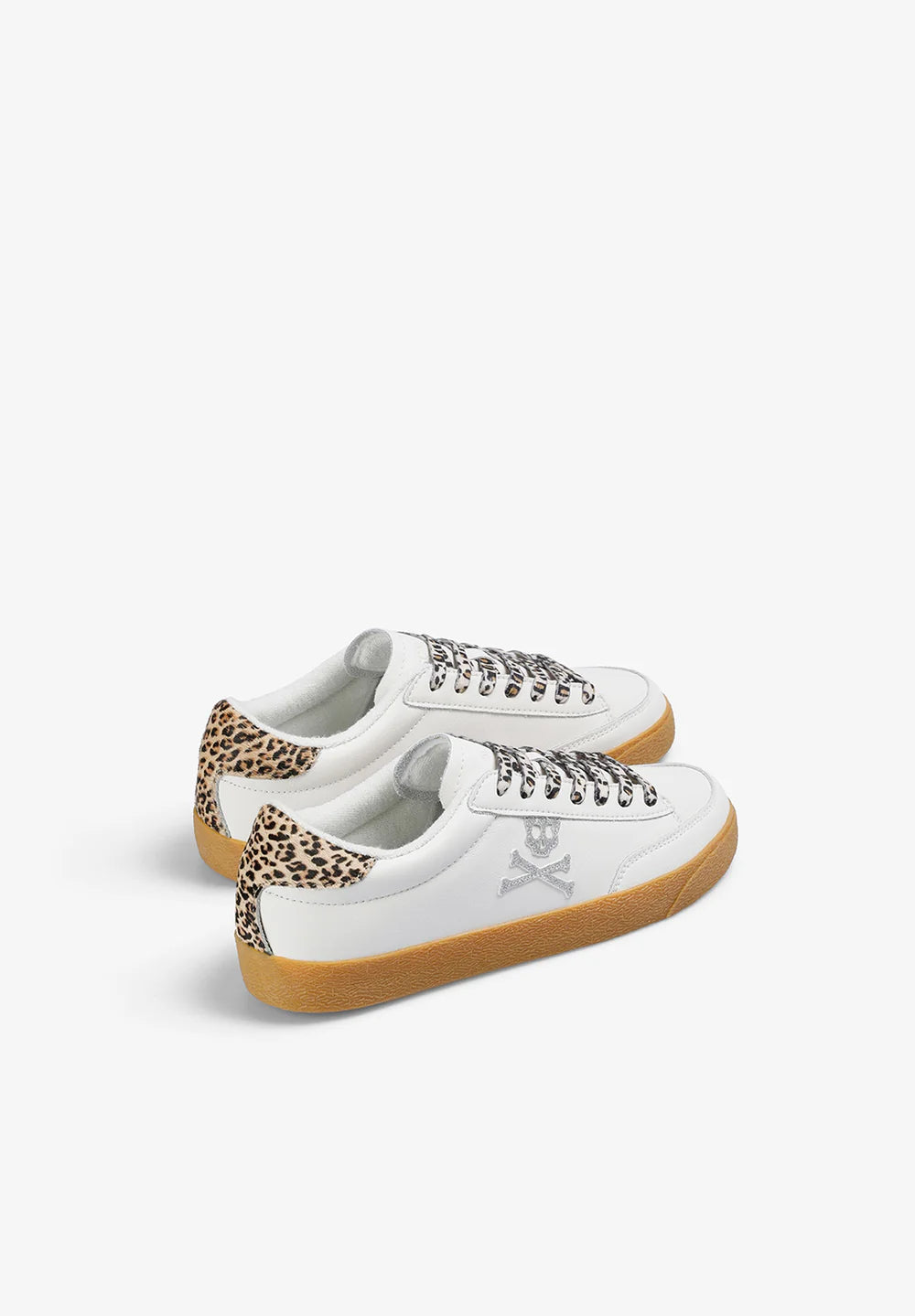 Tenis Scalpers Calavera Animal Print Mujer