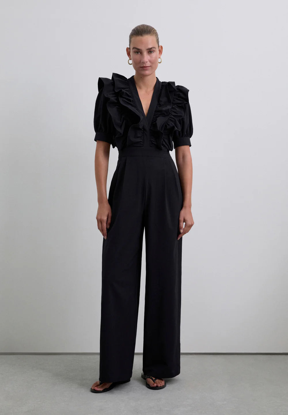 Scsolid Jumpsuit Black L