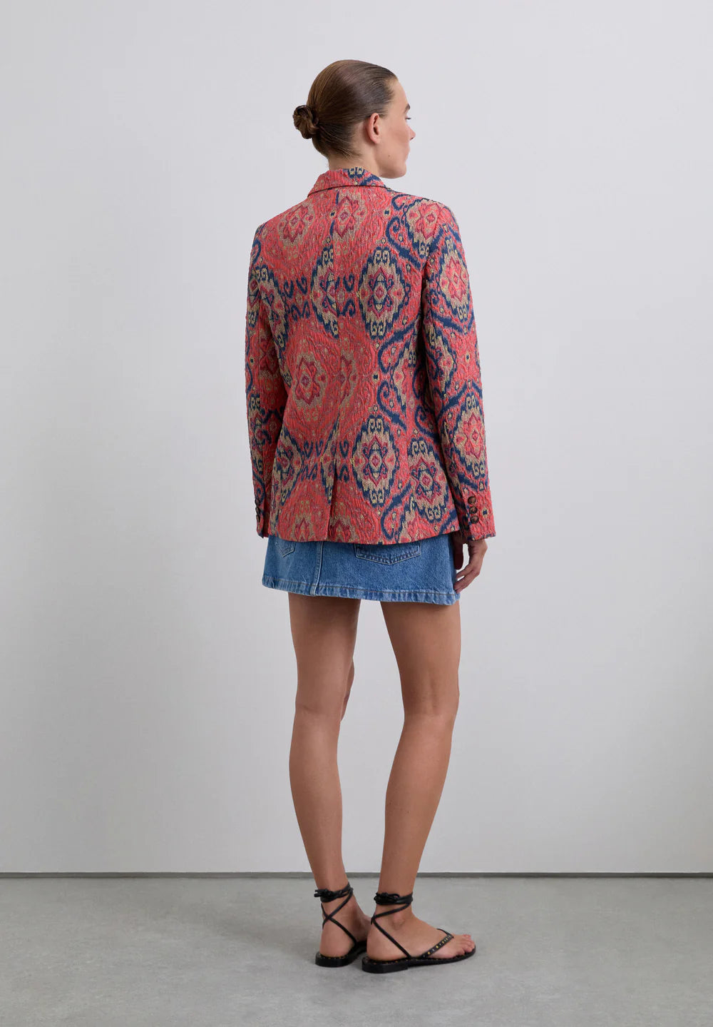 Blazer Trize Estampado Jacquard