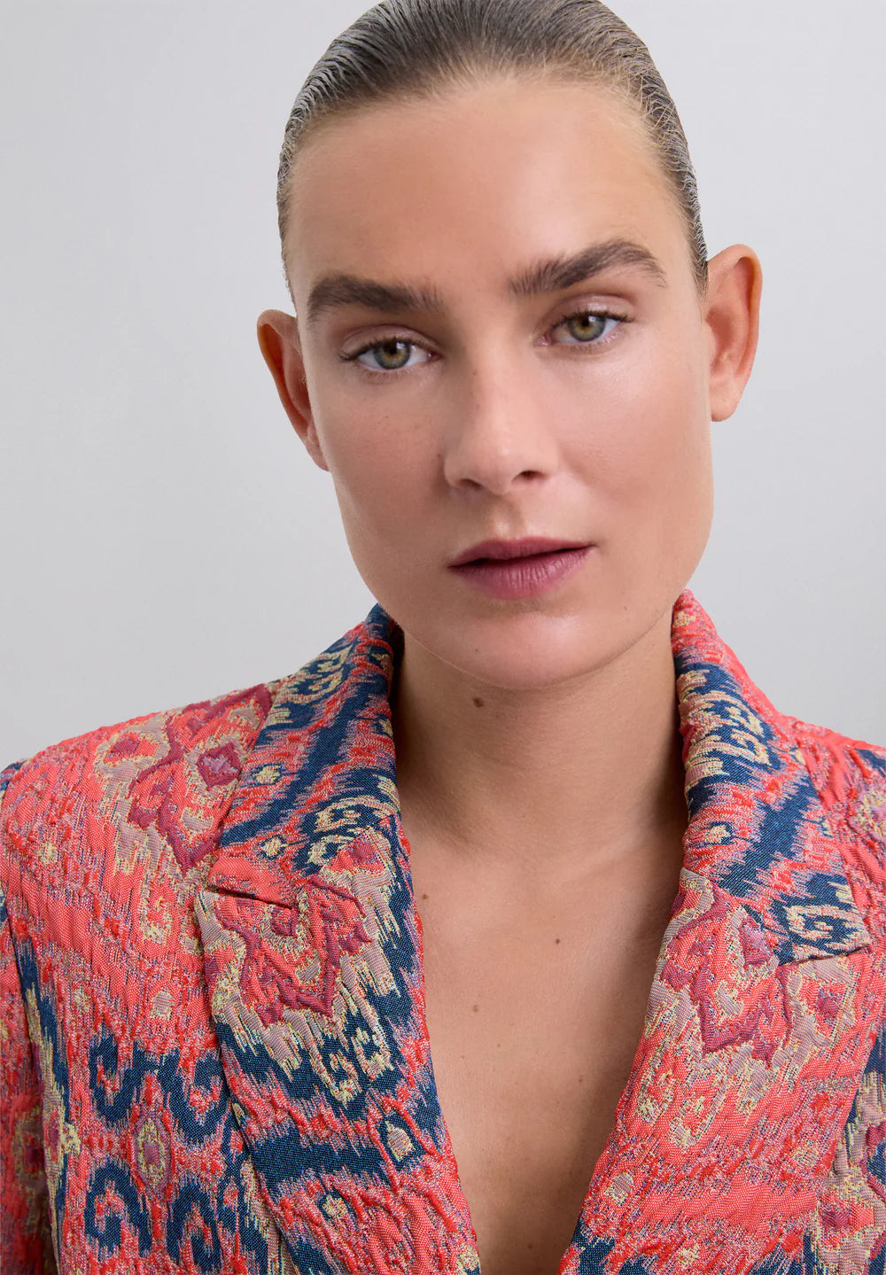 Blazer Trize Estampado Jacquard