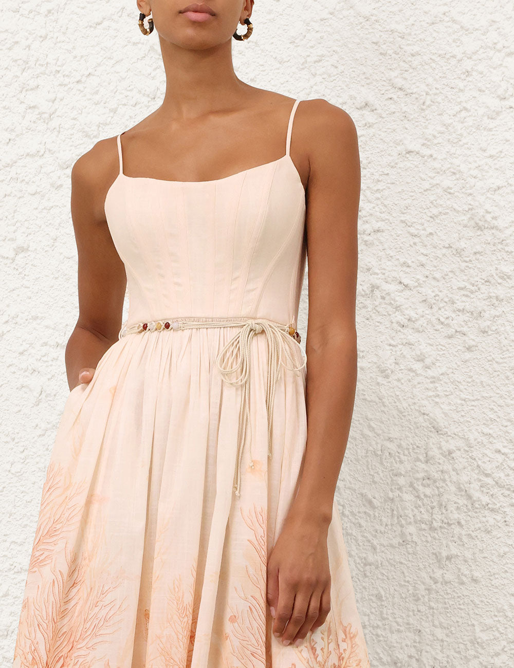 Midi Vestido Corset Wanderlust
