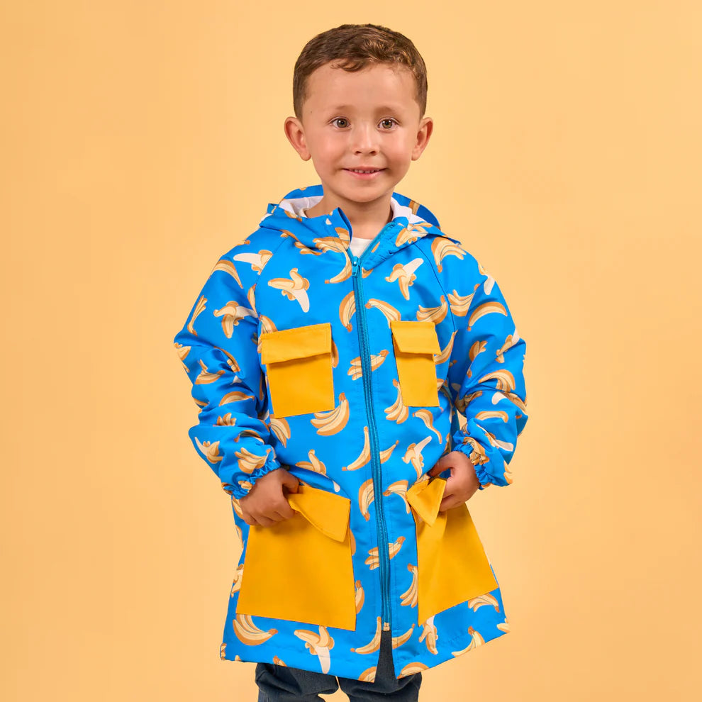 Chaqueta Cli Bananos Azul