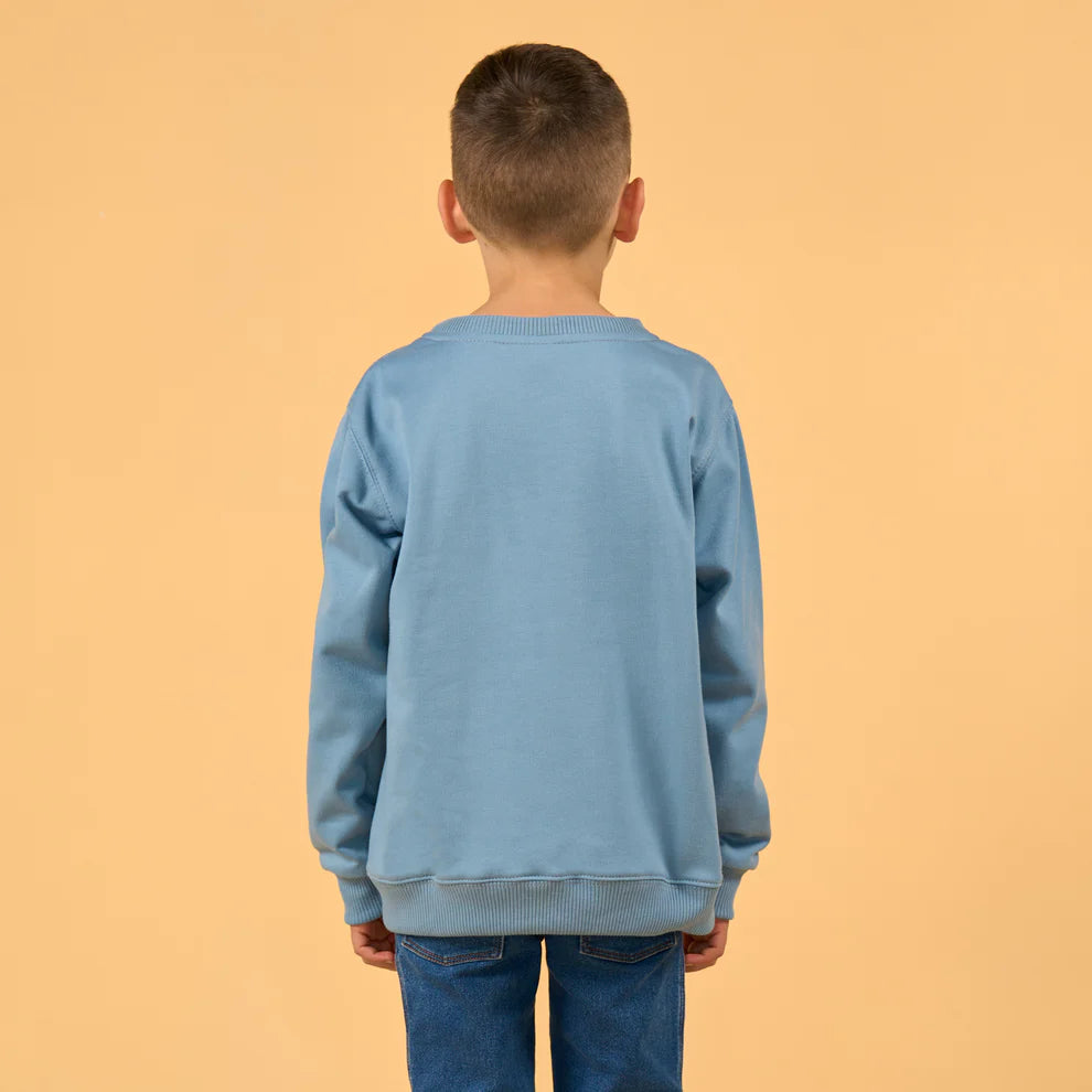 Crewneck Tigre Azul