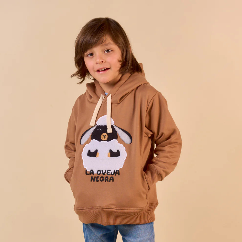 Hoddie Oveja Almendra